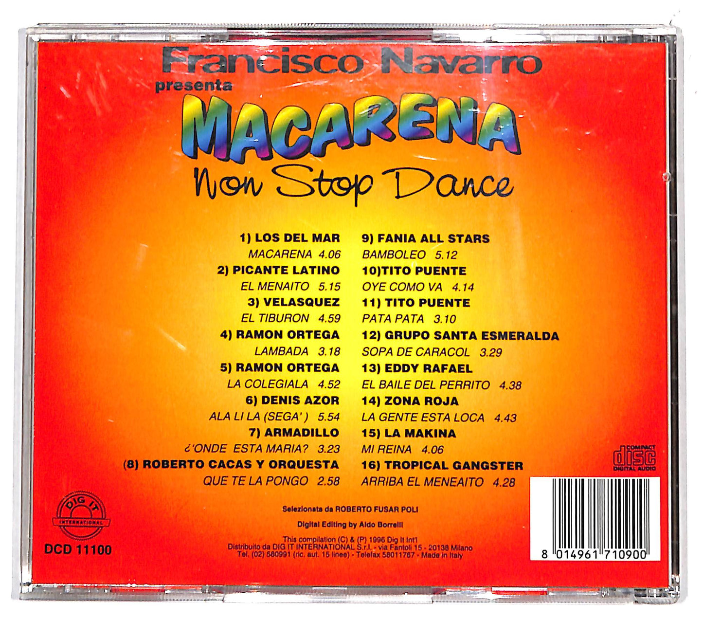 EBOND Various - Macarena Non Stop Dance CD CD132022