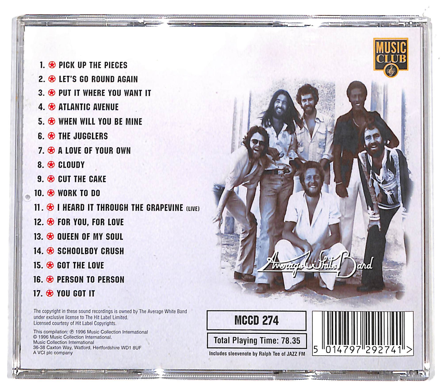 EBOND The Very Best Of The Average White Band CD CD132026