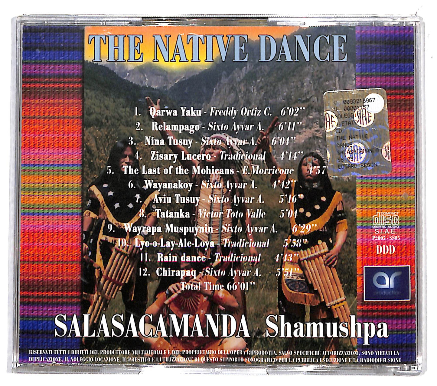 EBOND The Native Dance - Salasacamanda Shamushpa CD CD132048