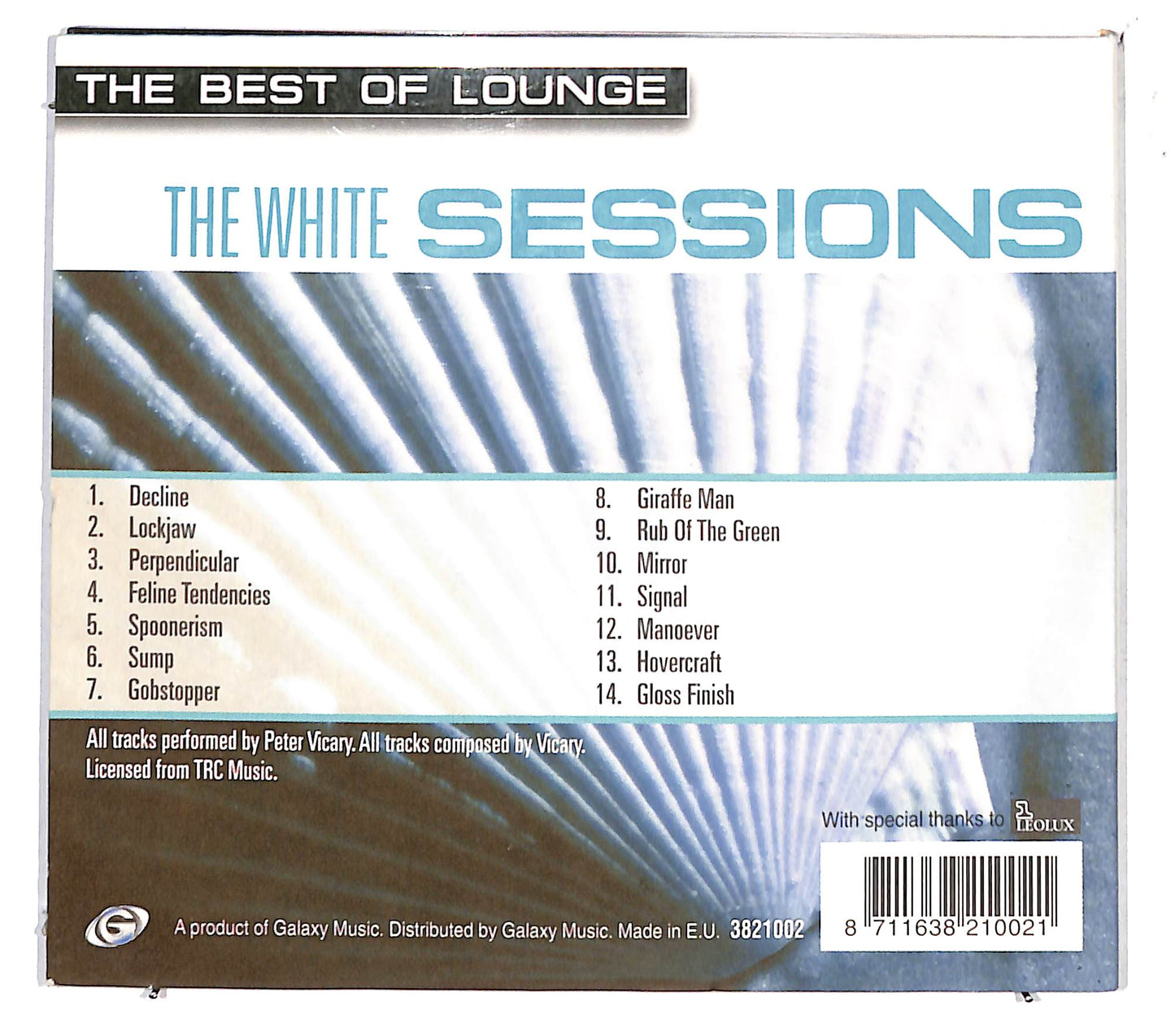 EBOND Various - The White Sessions CD CD132051