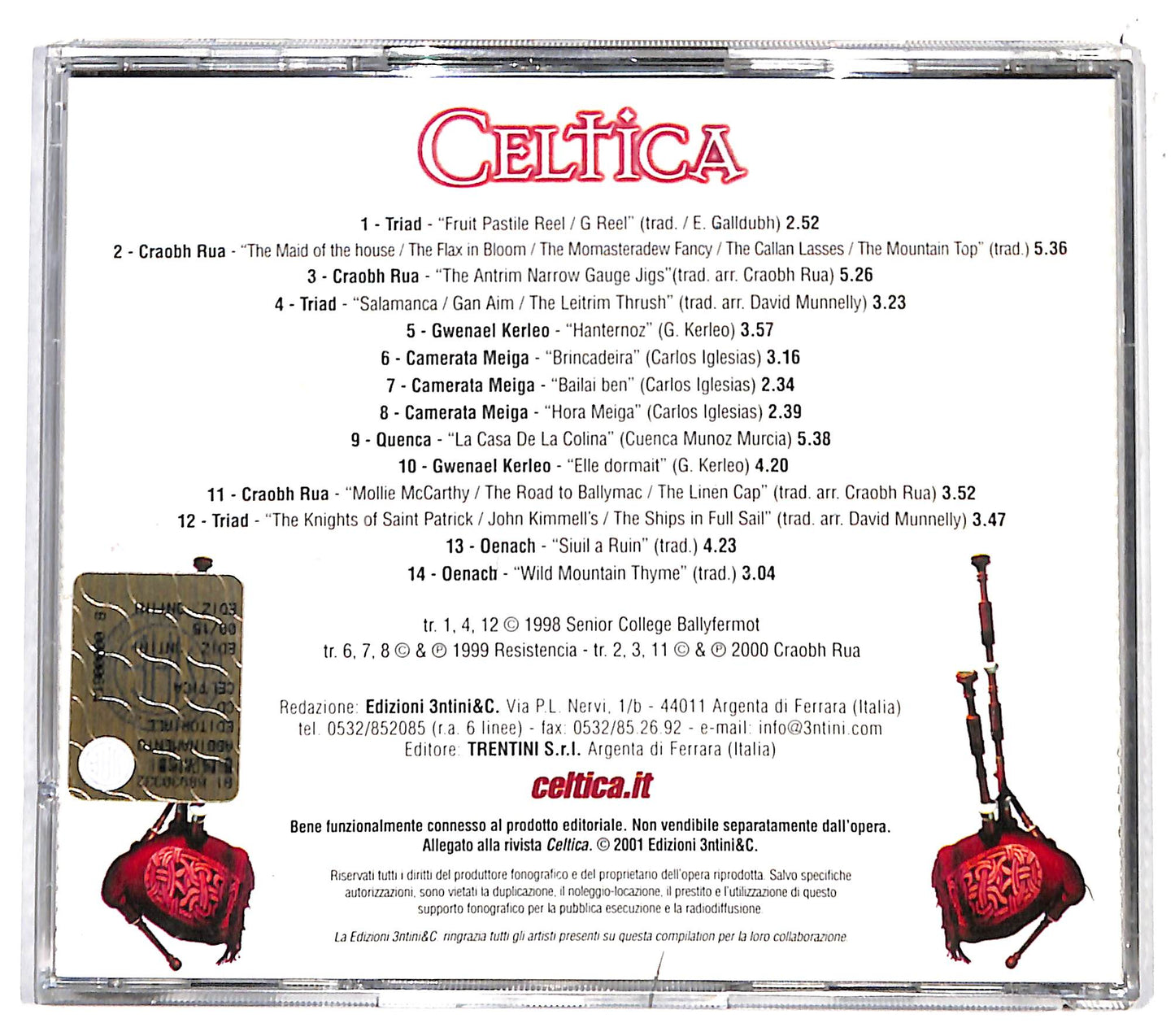 EBOND Variuos -Celtica volume 15 CD CD132053