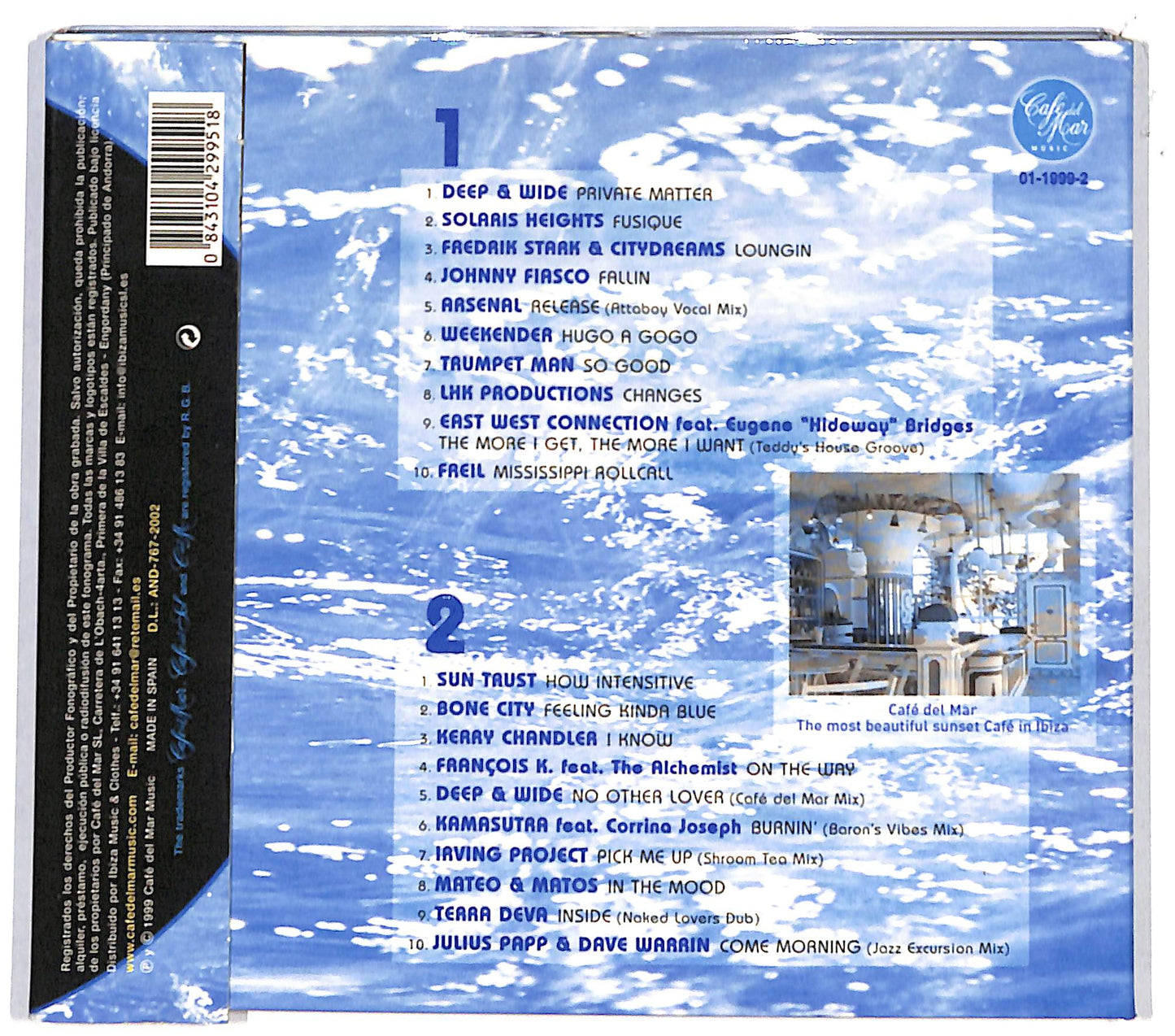 EBOND Various - Cafe Del Mar Chillhouse Mix DIGIPACK CD CD132058