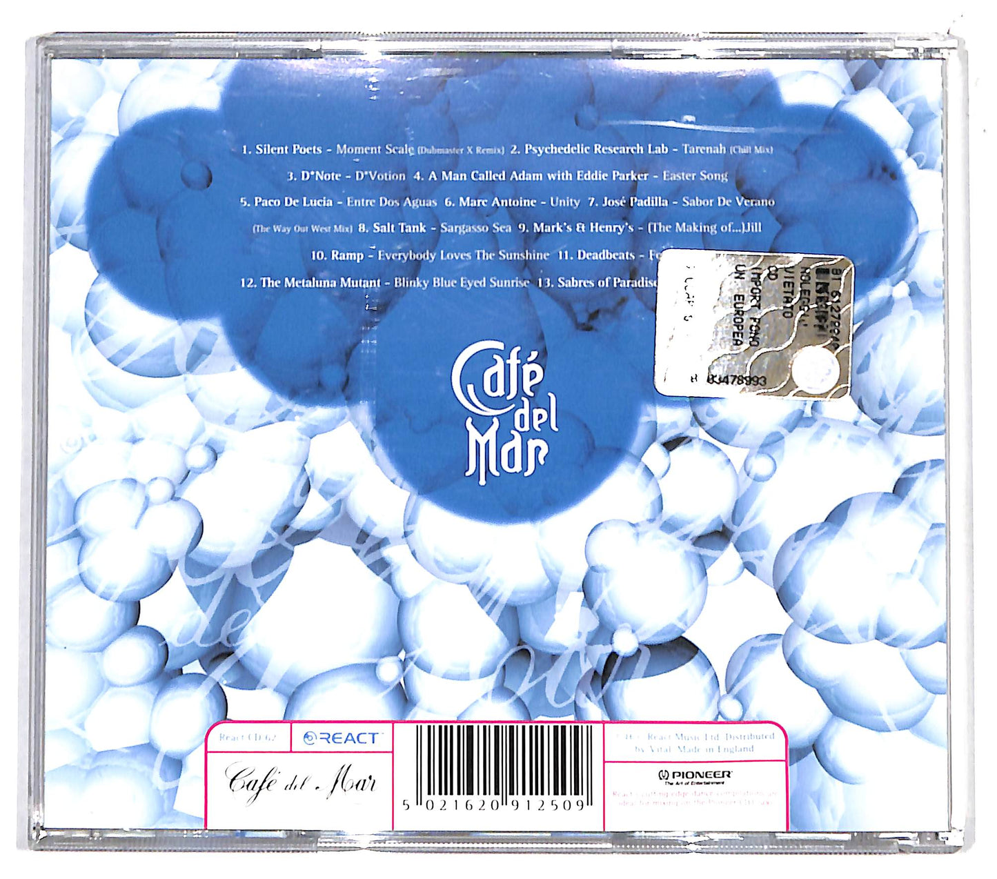 EBOND Various - Cafe Del Mar - Ibiza - Volumen Dos CD CD132061