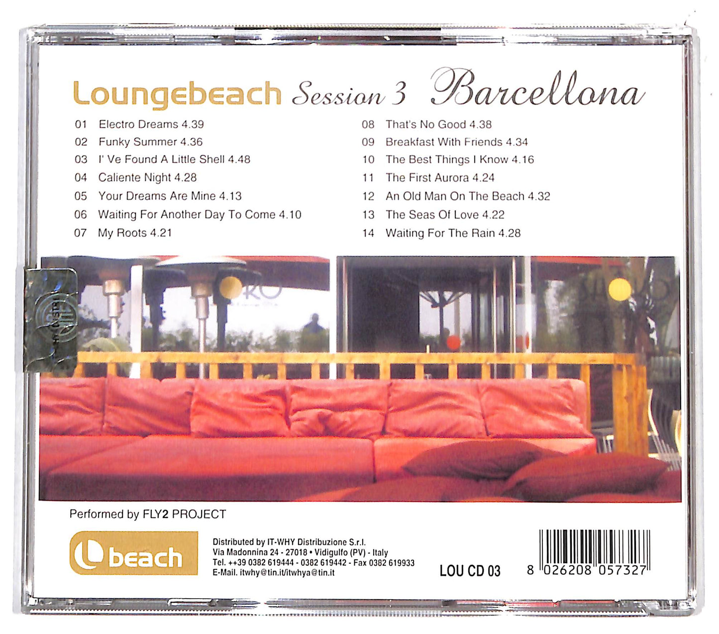 EBOND Various - Loungebeach Session 3 Barcellona CD CD132062
