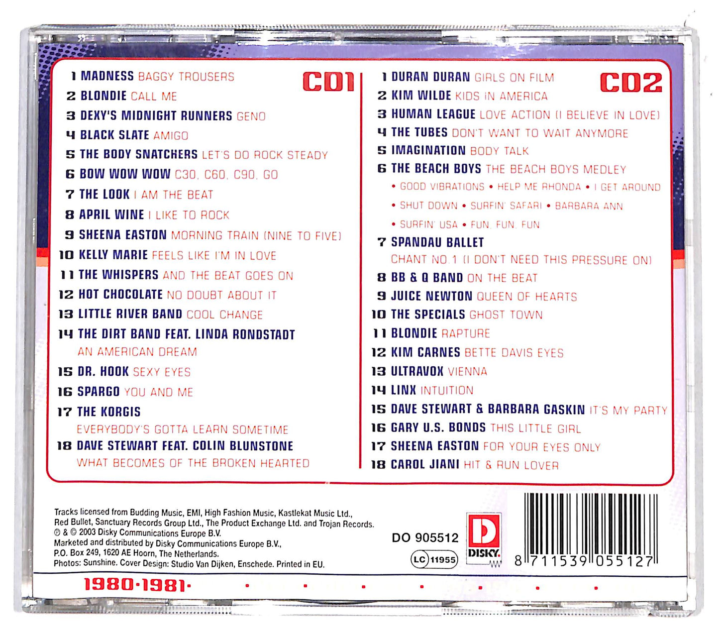 EBOND Various - Best Of 80's (1980-1981) CD CD132063