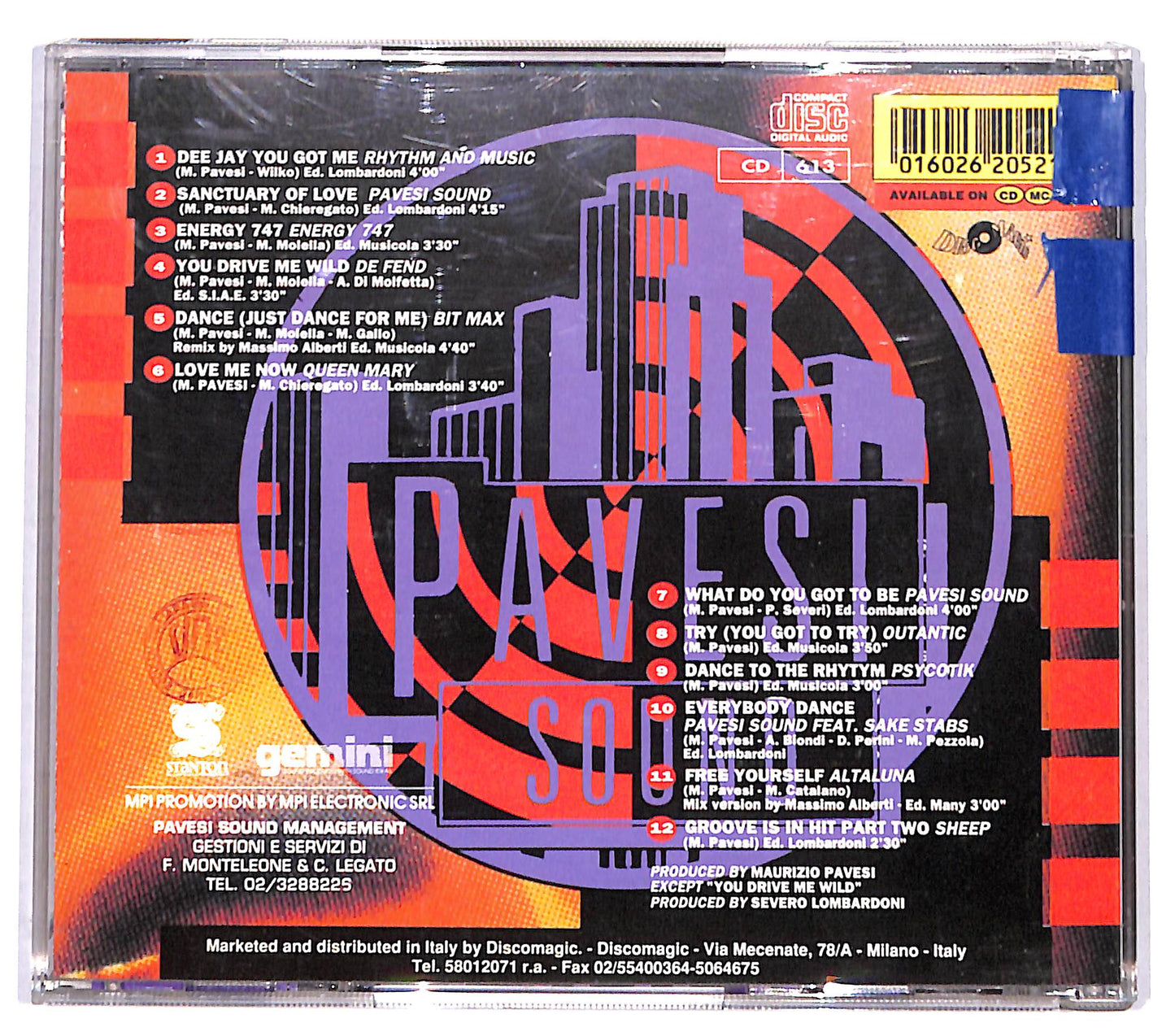 EBOND Pavesi Sound - Pavesi Sound Dance Collection Vol.2 CD CD132107