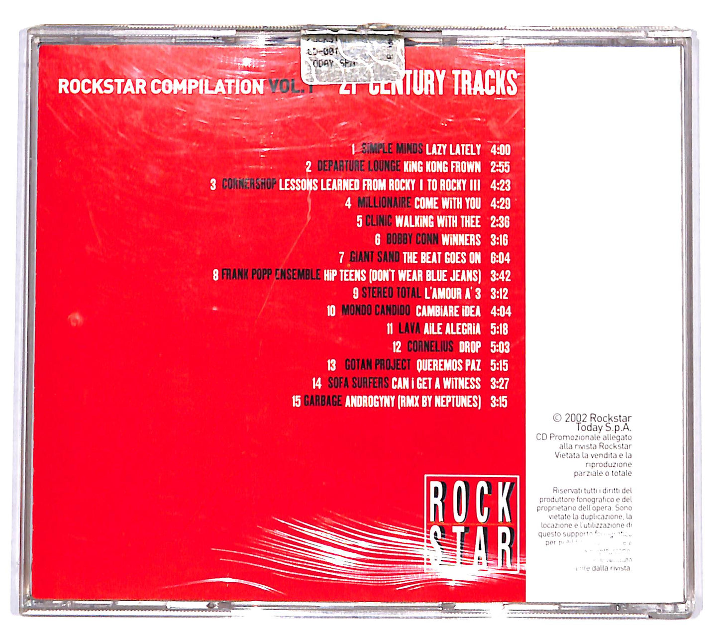 EBOND Various - rockstar compilation Volume 1 - 21 century tracks CD CD132116