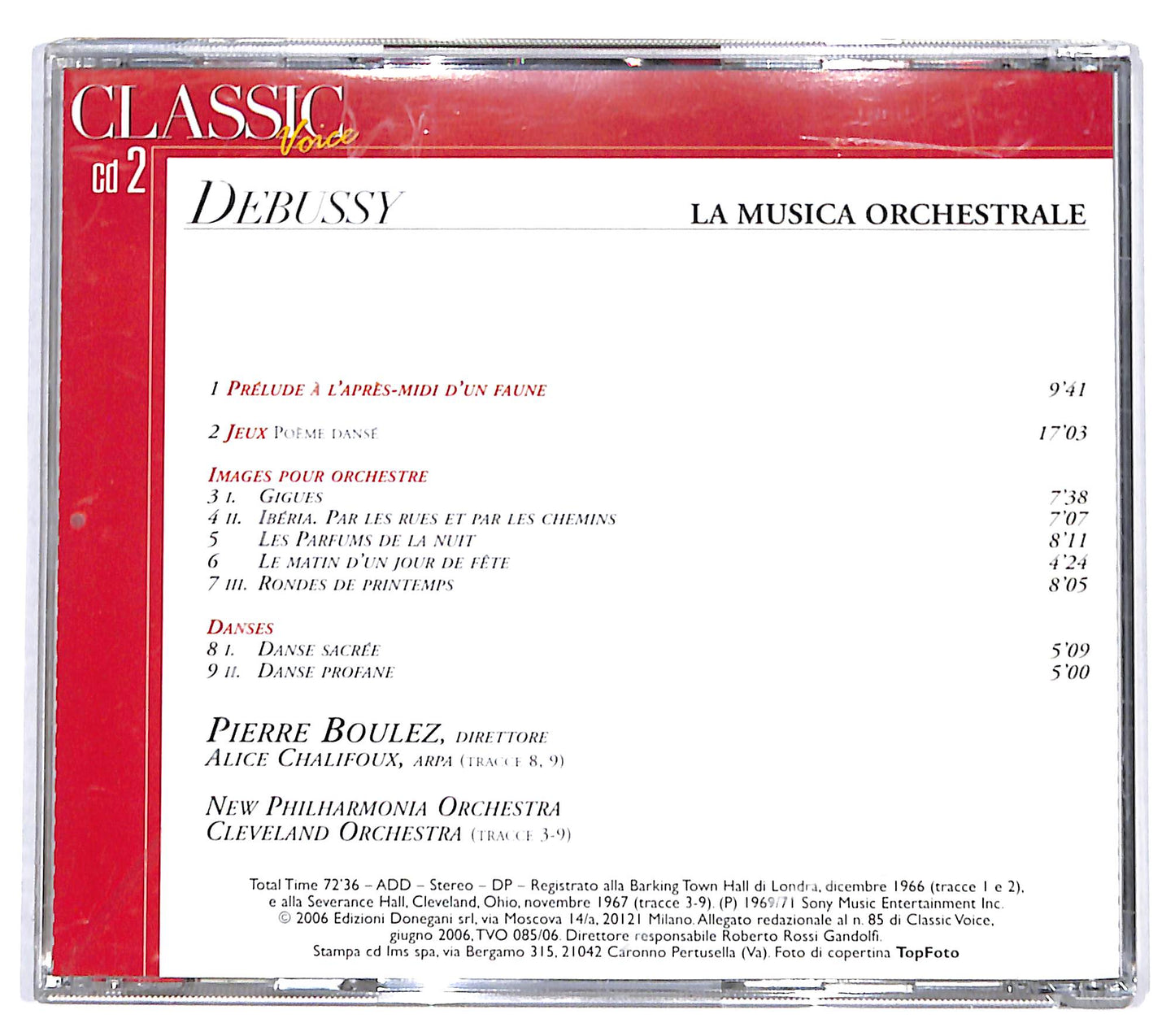 EBOND Debussy - La Musica Orchestrale CD CD132136