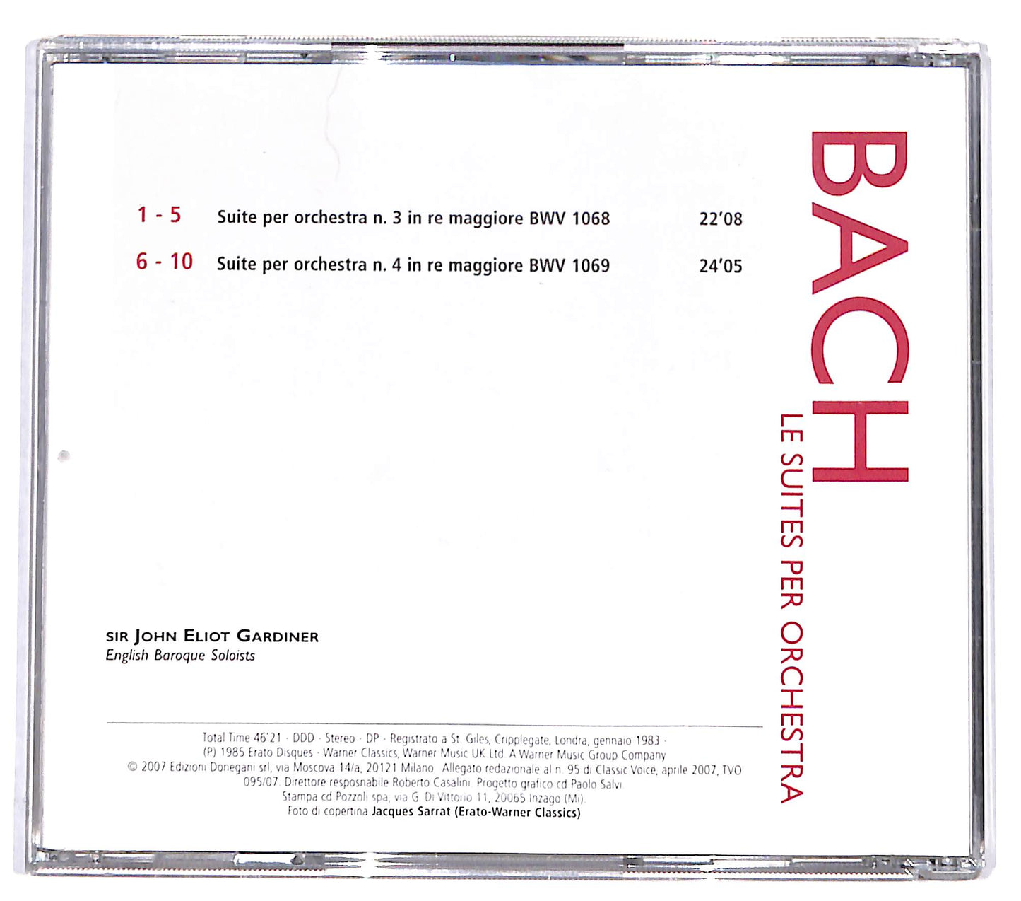 EBOND Bach - Le Suites Per Orchestra2 CD CD132148