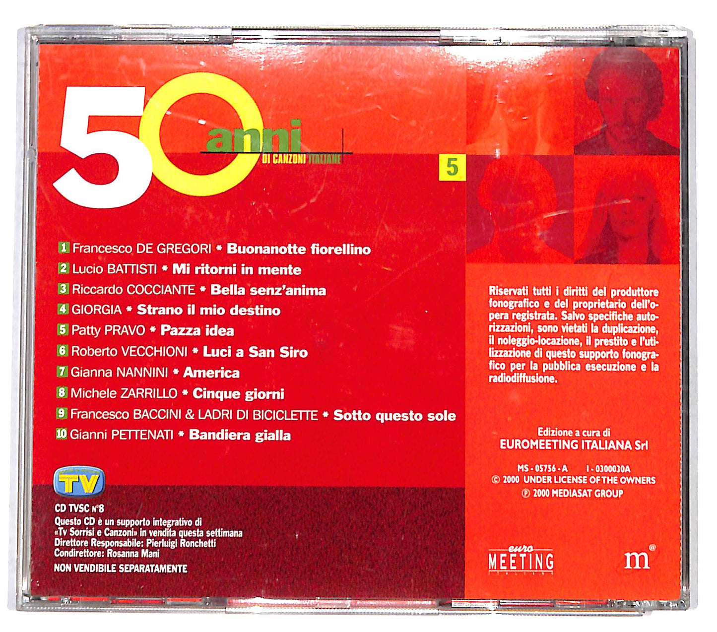 EBOND Various - 50 Anni Di Canzoni Italiane 5 CD CD132155