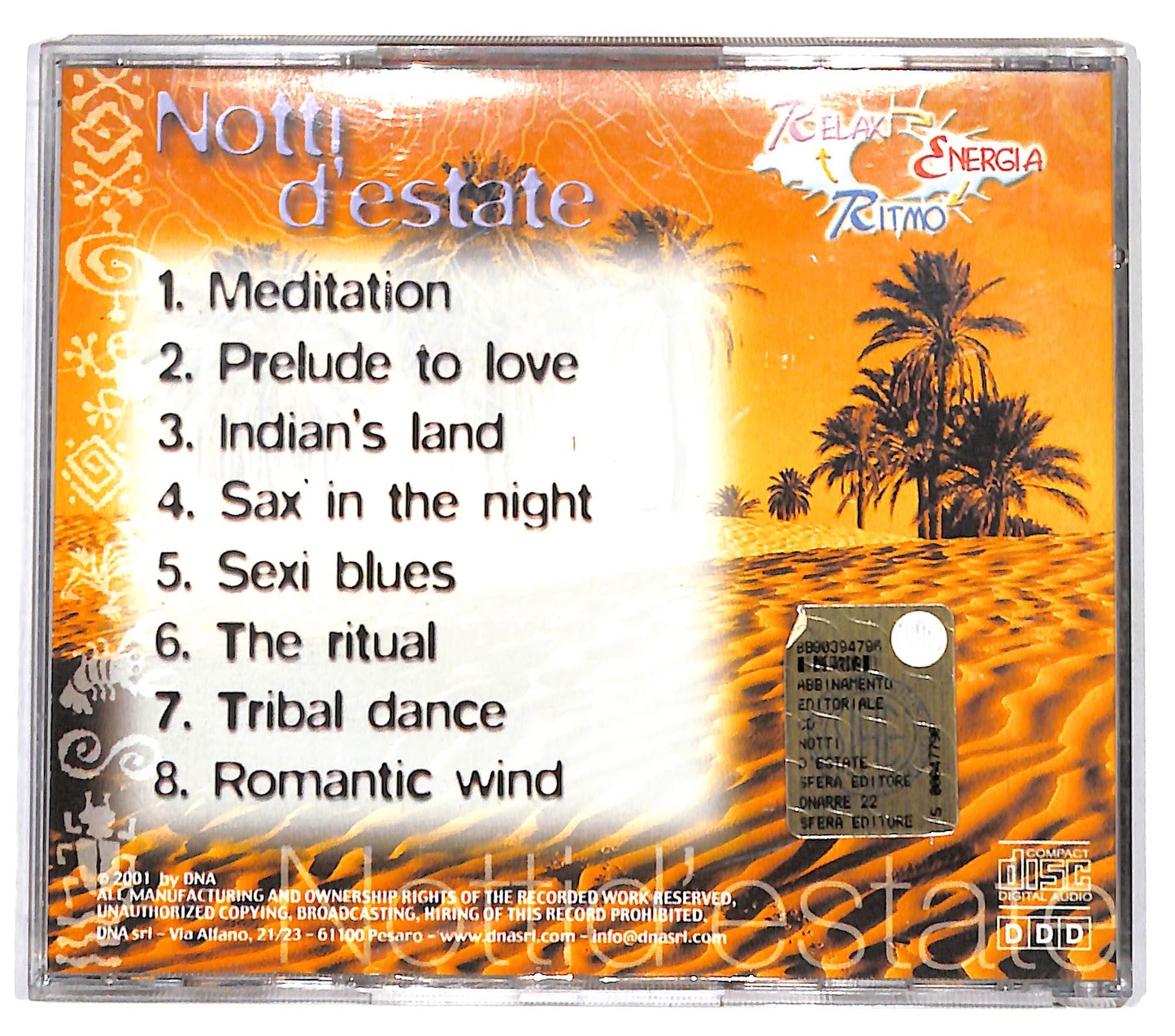EBOND Various - Notti d'estate CD CD132161