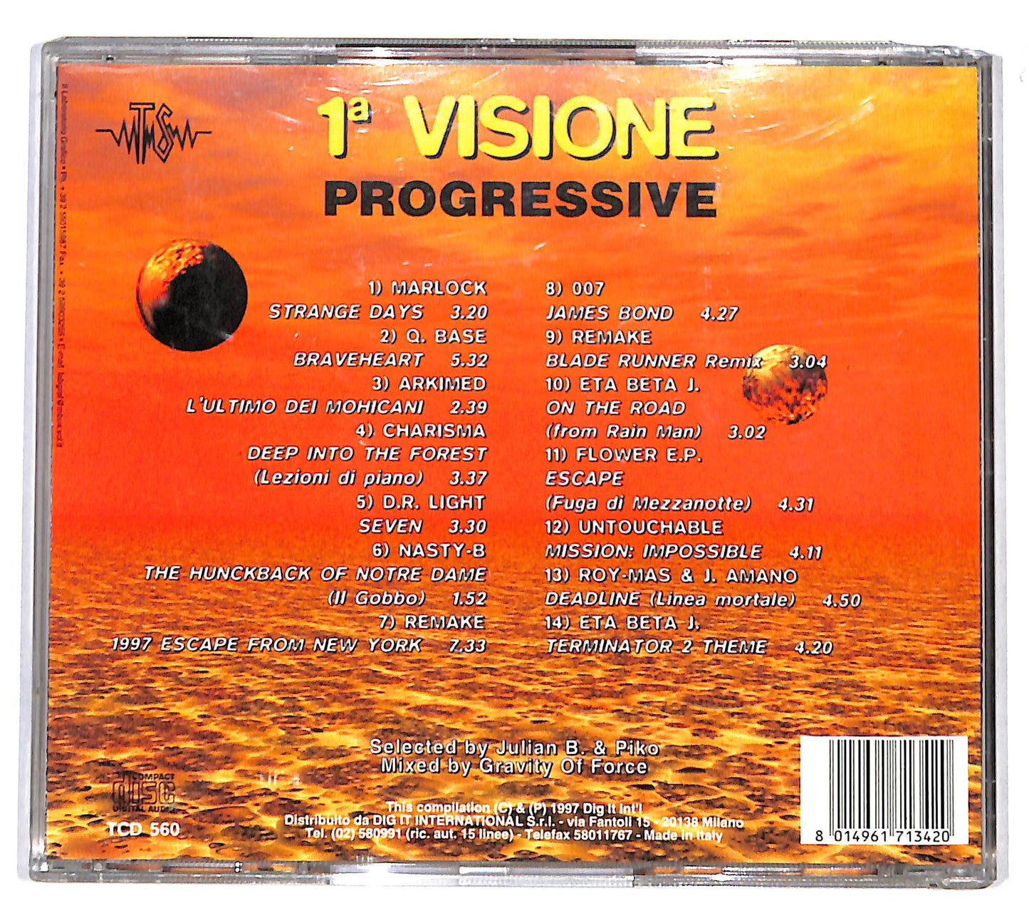 EBOND Various - 1a Visione Progressive CD CD132206