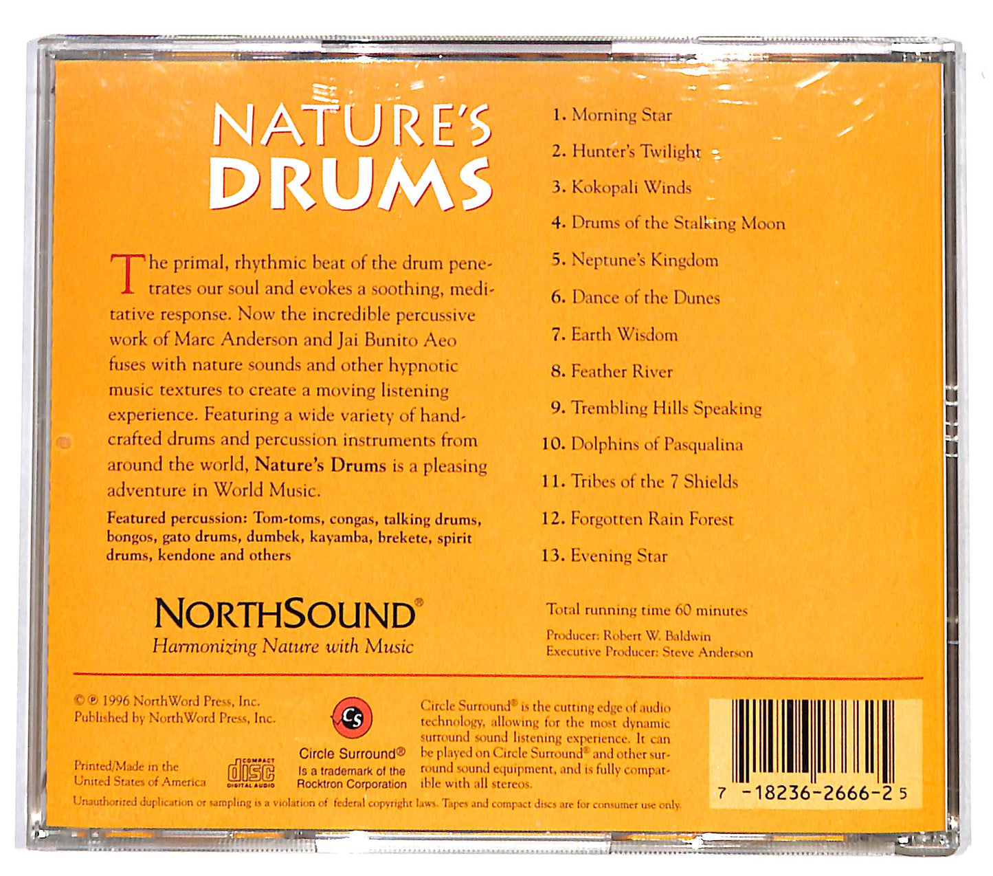 EBOND Various - Nature's Drums CD CD132209