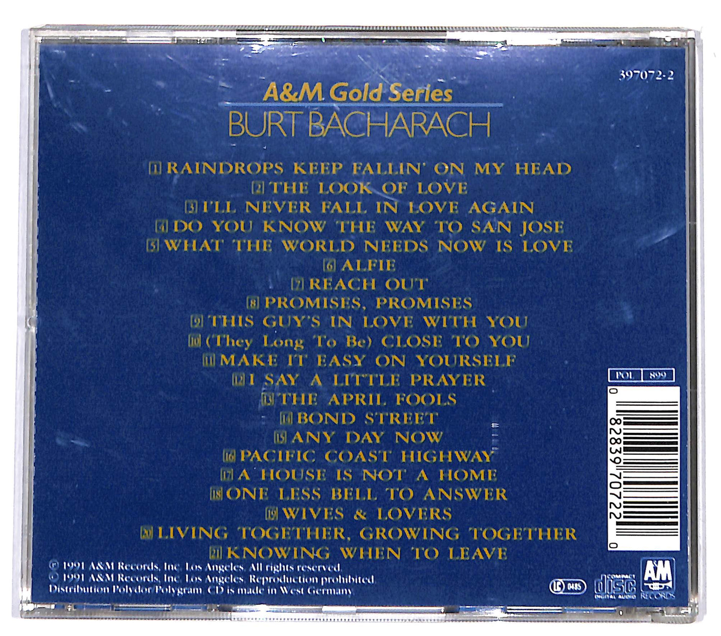 EBOND Burt Bacharach - Burt Bacharach CD CD132231