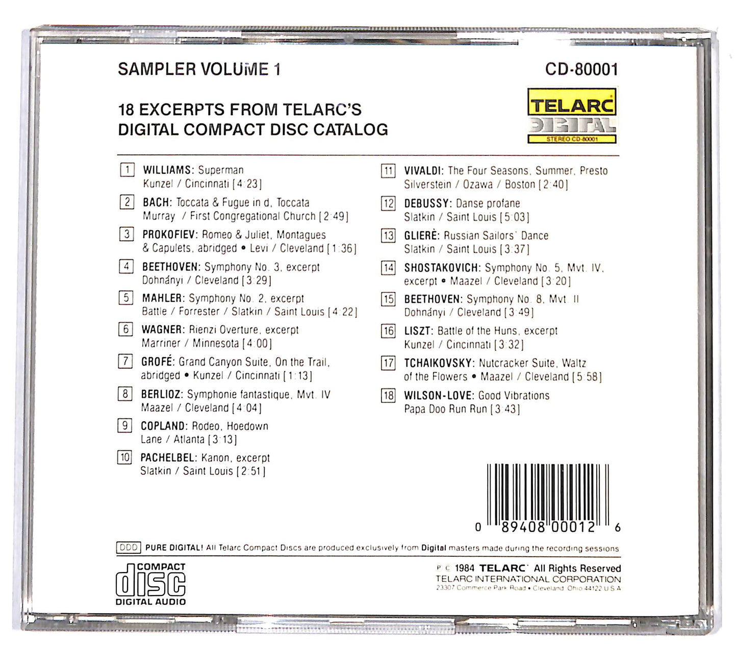 EBOND Various - Sampler Volume 1 CD CD132237