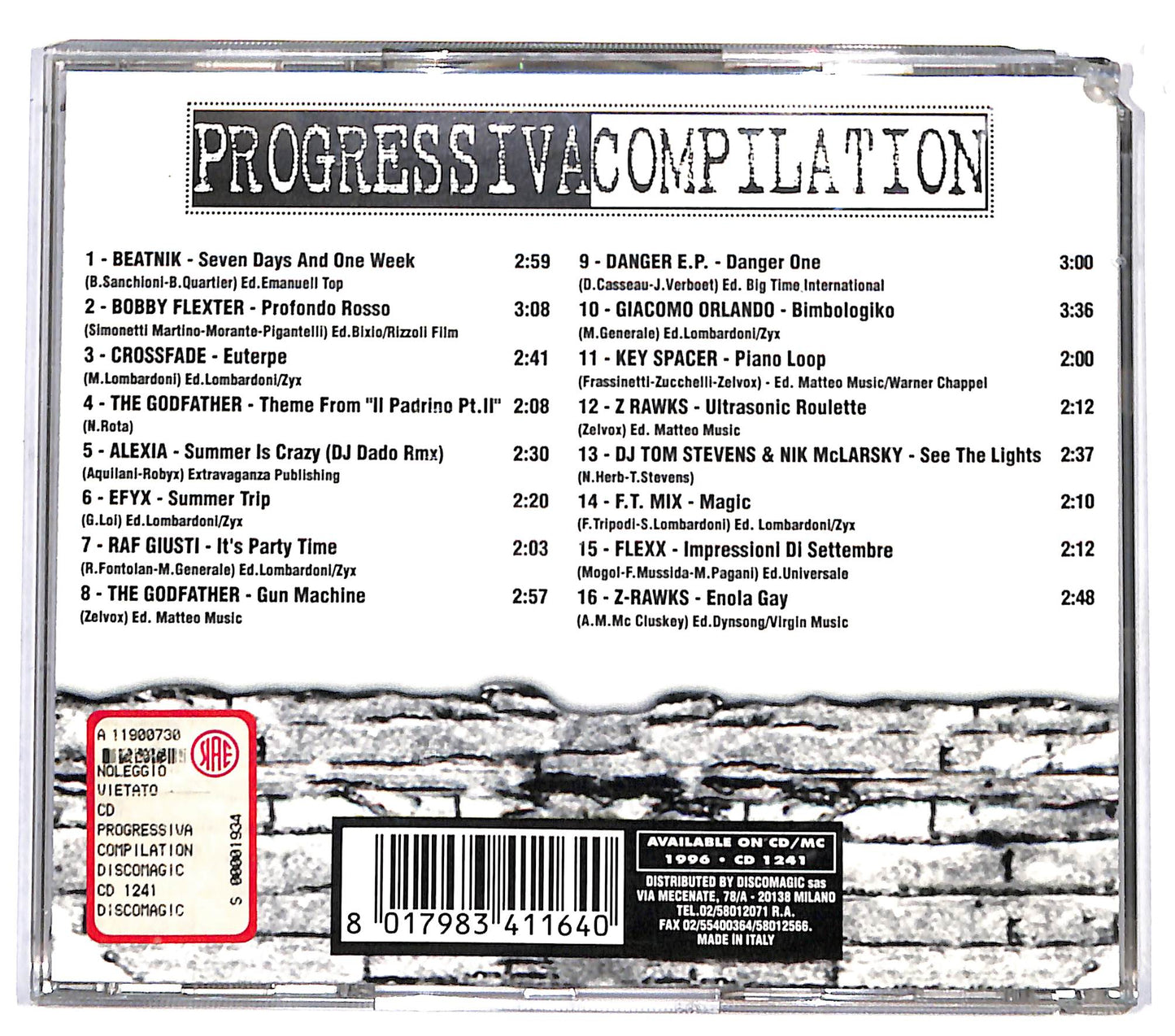 EBOND Various - Progressiva Compilation CD CD132250