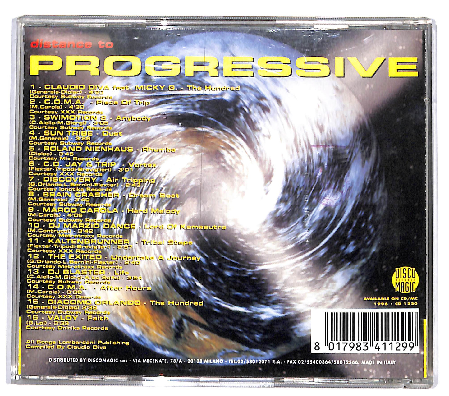 EBOND Various - Distance To Progressive CD CD132303