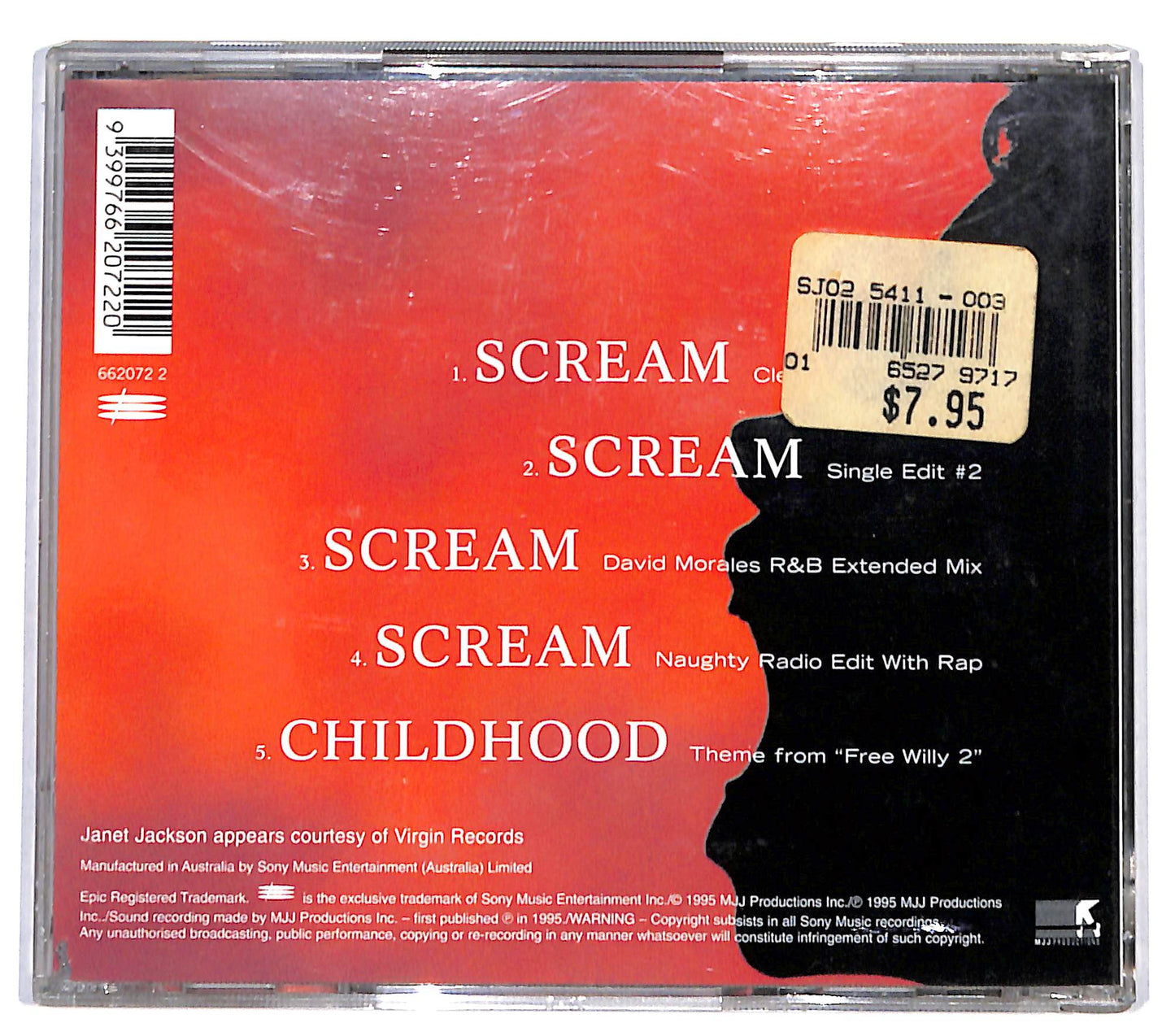 EBOND Michael Jackson - Scream CD CD132306