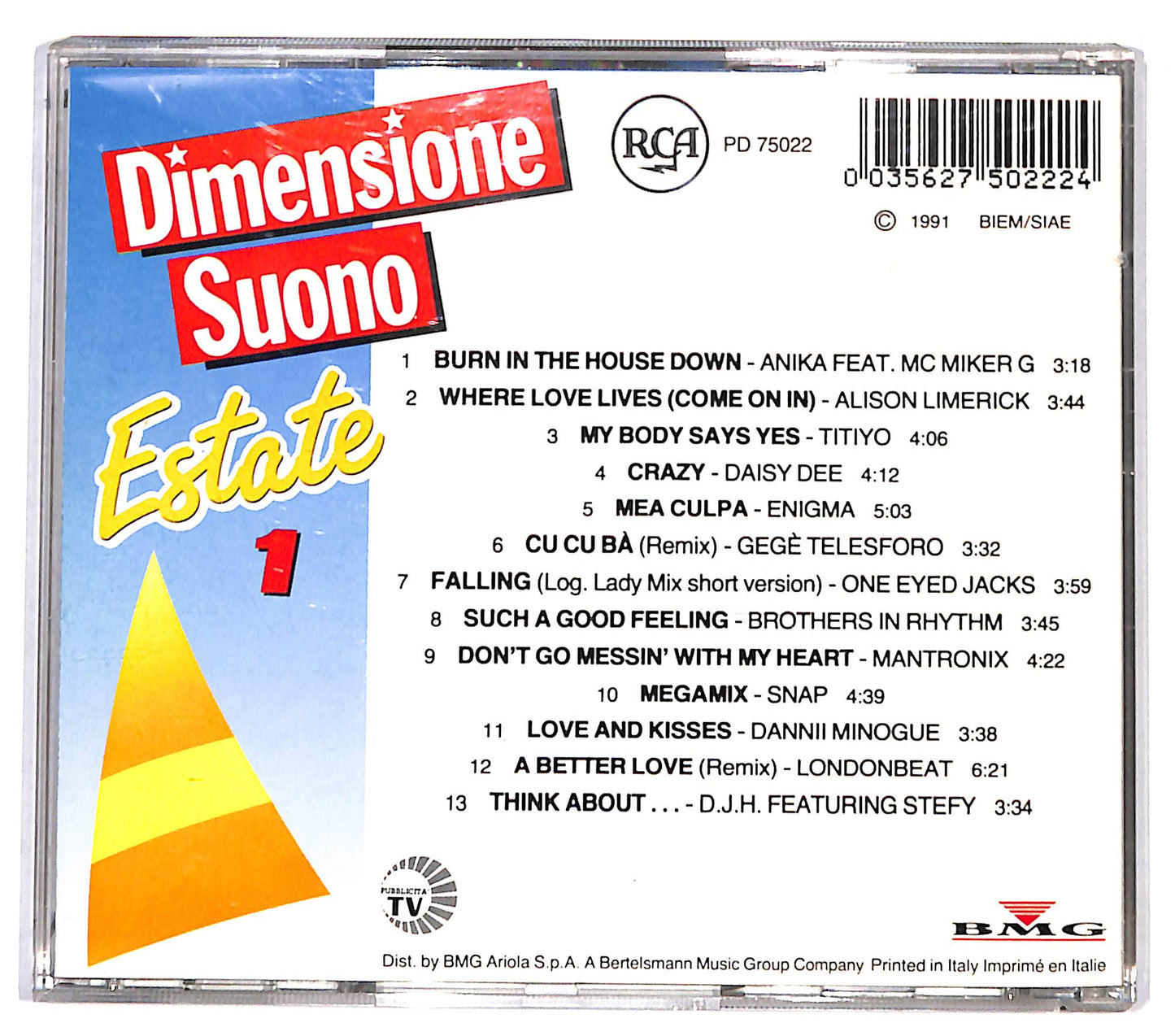 EBOND Various - Dimensione Suono Estate 1 CD CD132330
