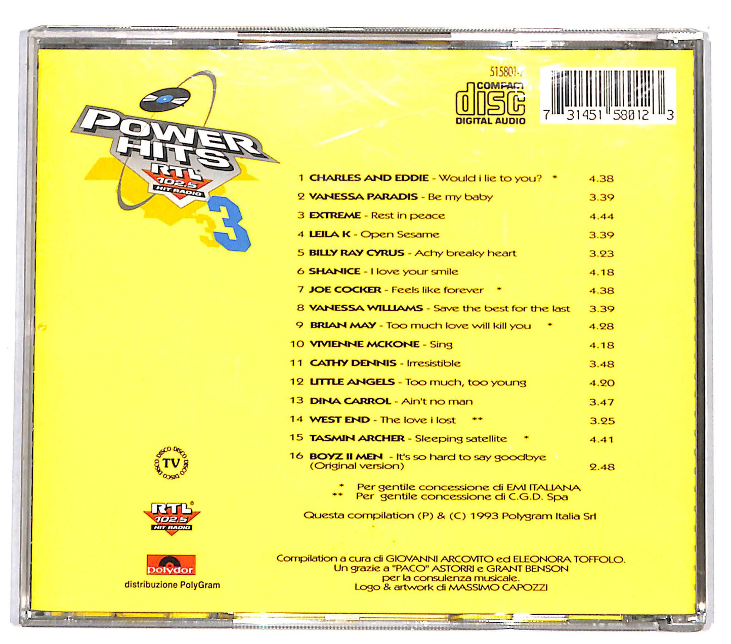 EBOND Various - Power Hits - RTL 102.5 Hit Radio CD CD132341