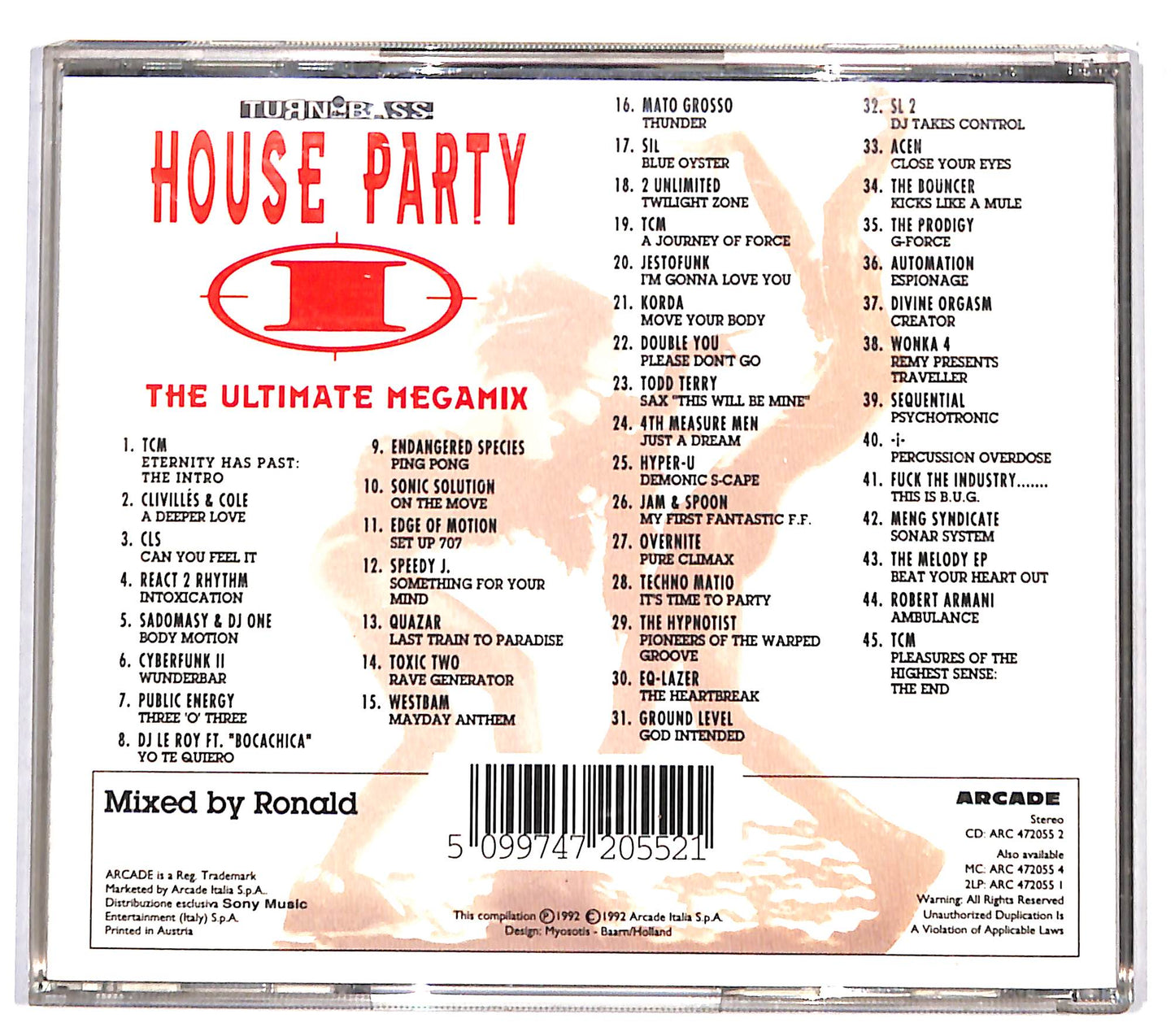 EBOND Various - House Party I - The Ultimate Megamix CD CD132345