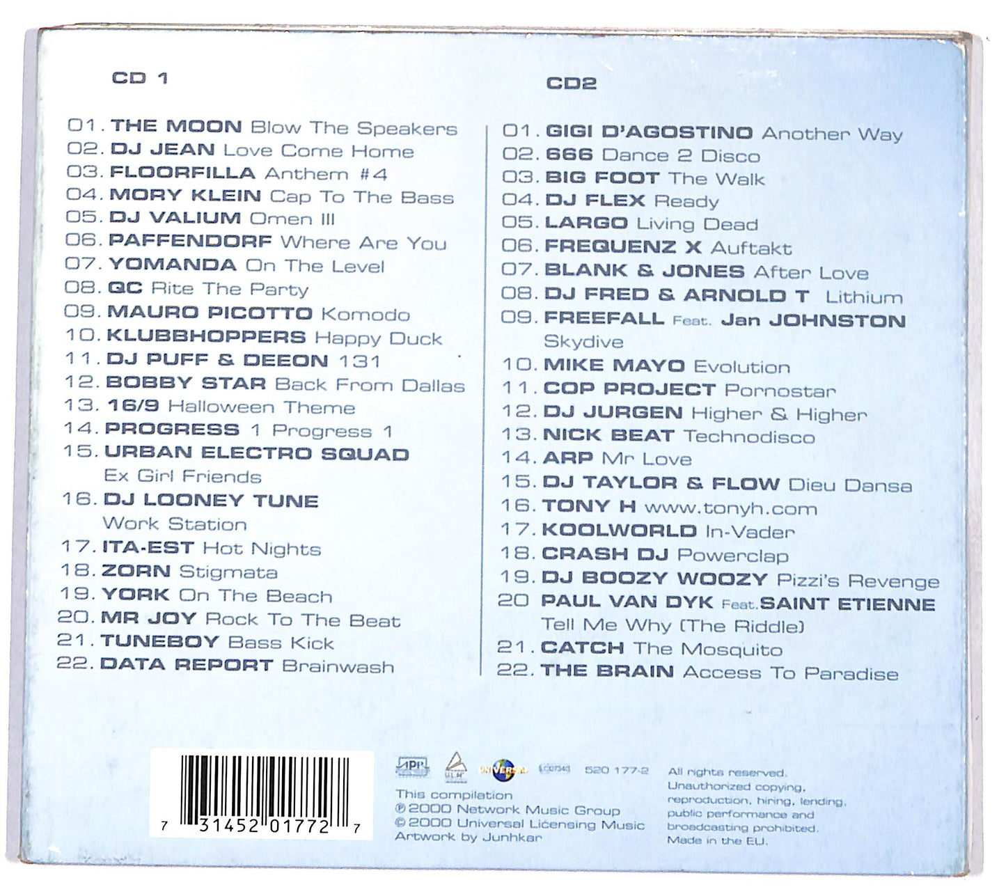 EBOND Various - Teckno.com 2001 CD CD132413