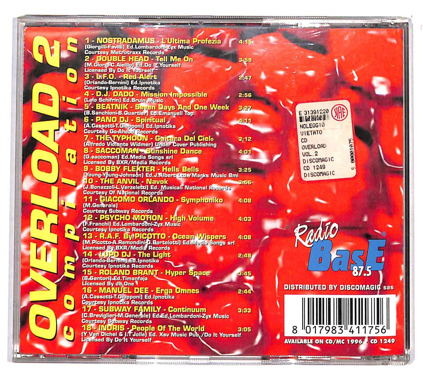 EBOND Giorgio Martini - Overload Compilation 2 CD CD132420