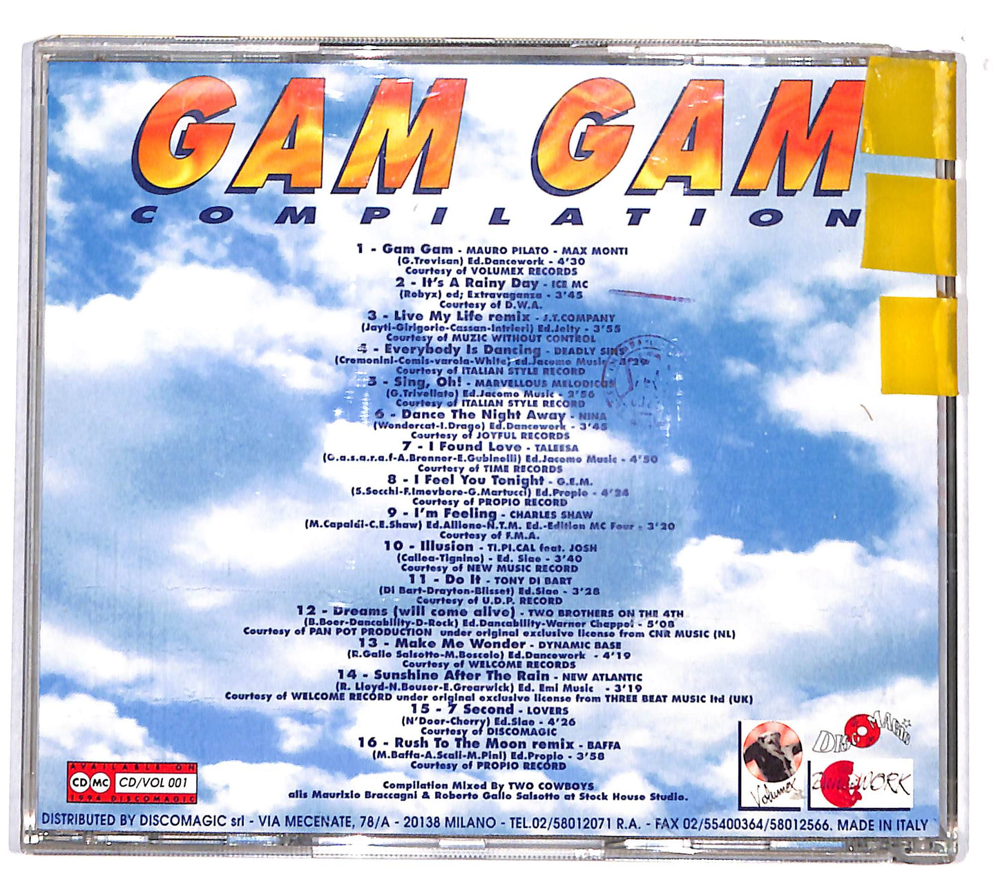 EBOND Various - Gam Gam Compilation CD CD132423