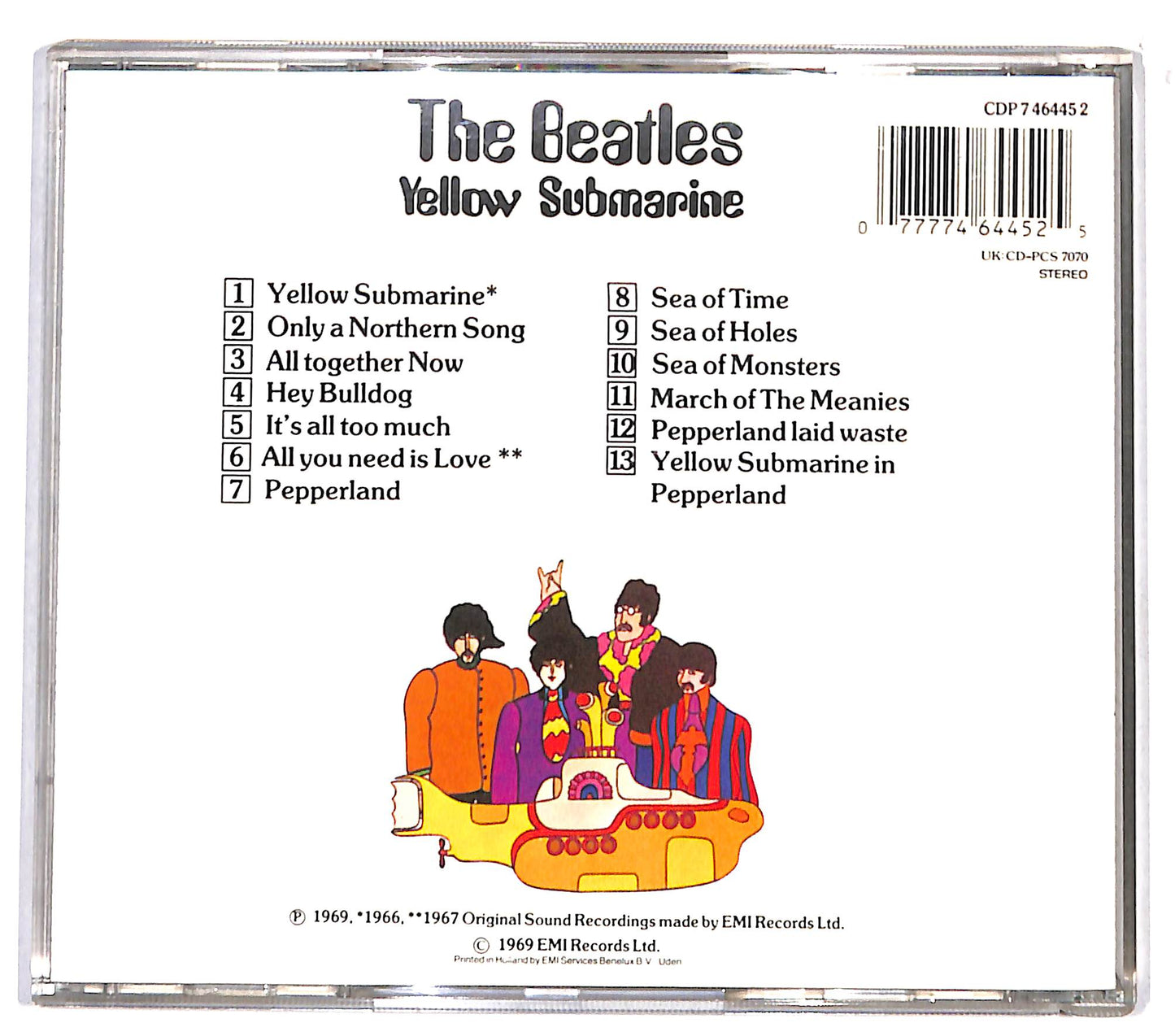 EBOND The Beatles - Yellow Submarine CD CD132433