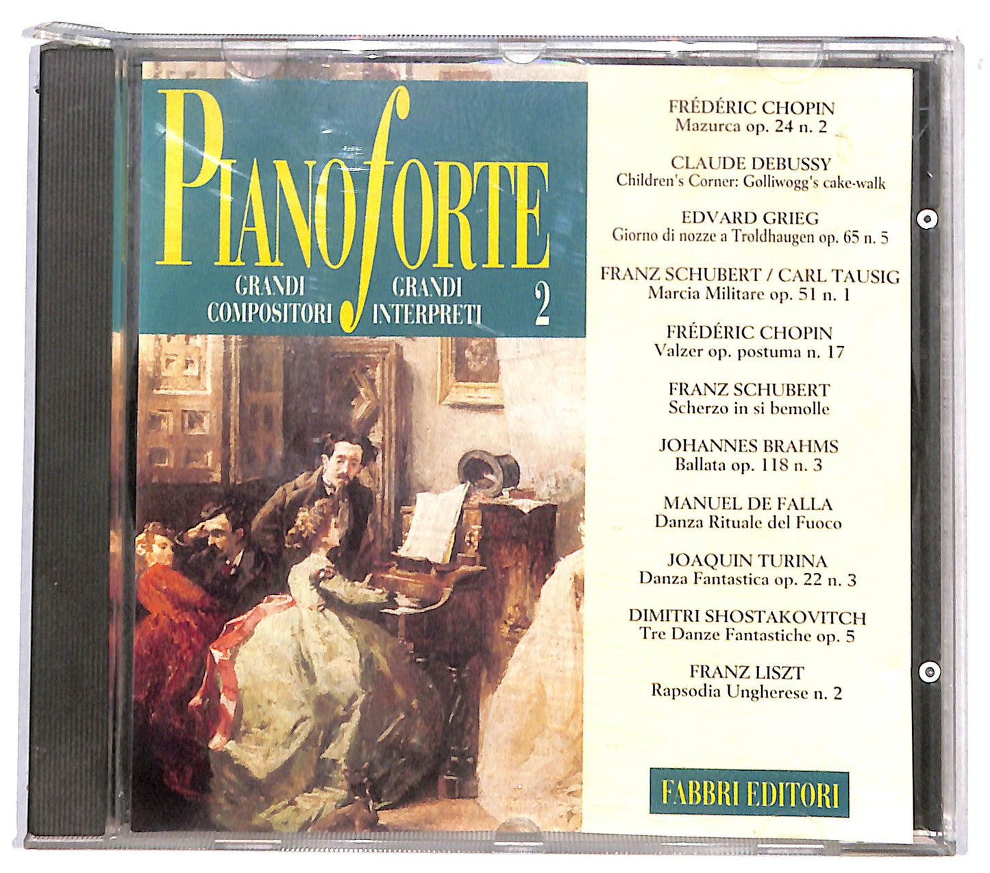 EBOND Various - Pianoforte Grandi Compositori Grandi Interpreti 2 CD CD132435