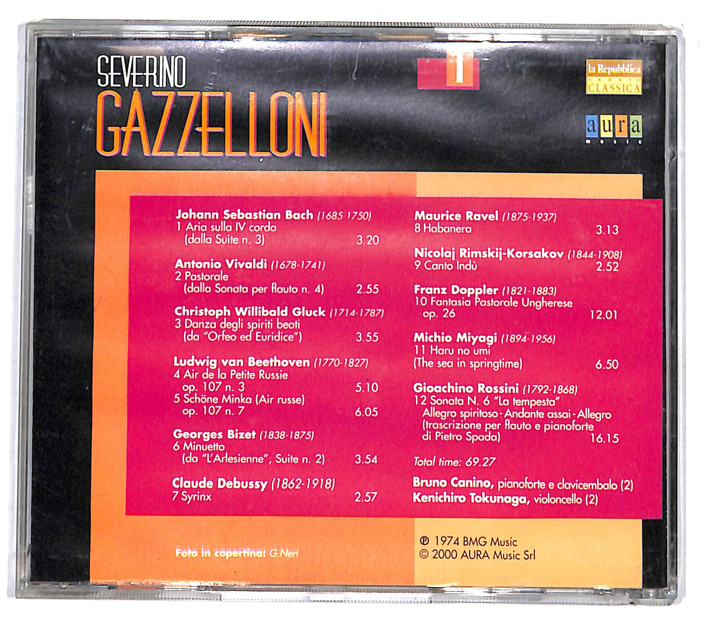 EBOND Severino Gazzelloni - Severino Gazzelloni 1 CD CD132521