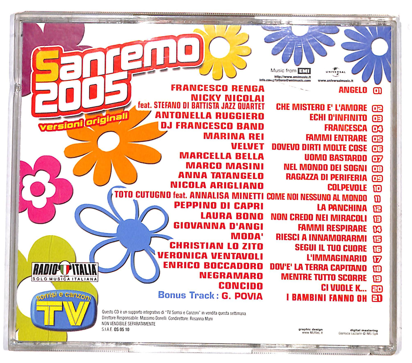 EBOND Various - Sanremo 2005 CD CD132548