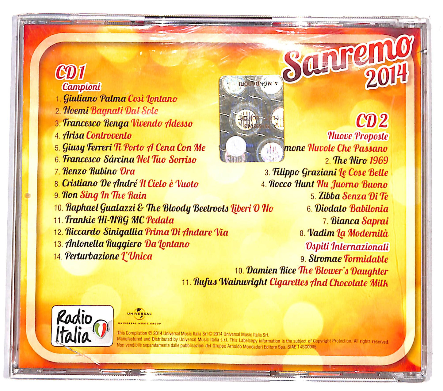 EBOND Various - Sanremo 2014 CD CD132553