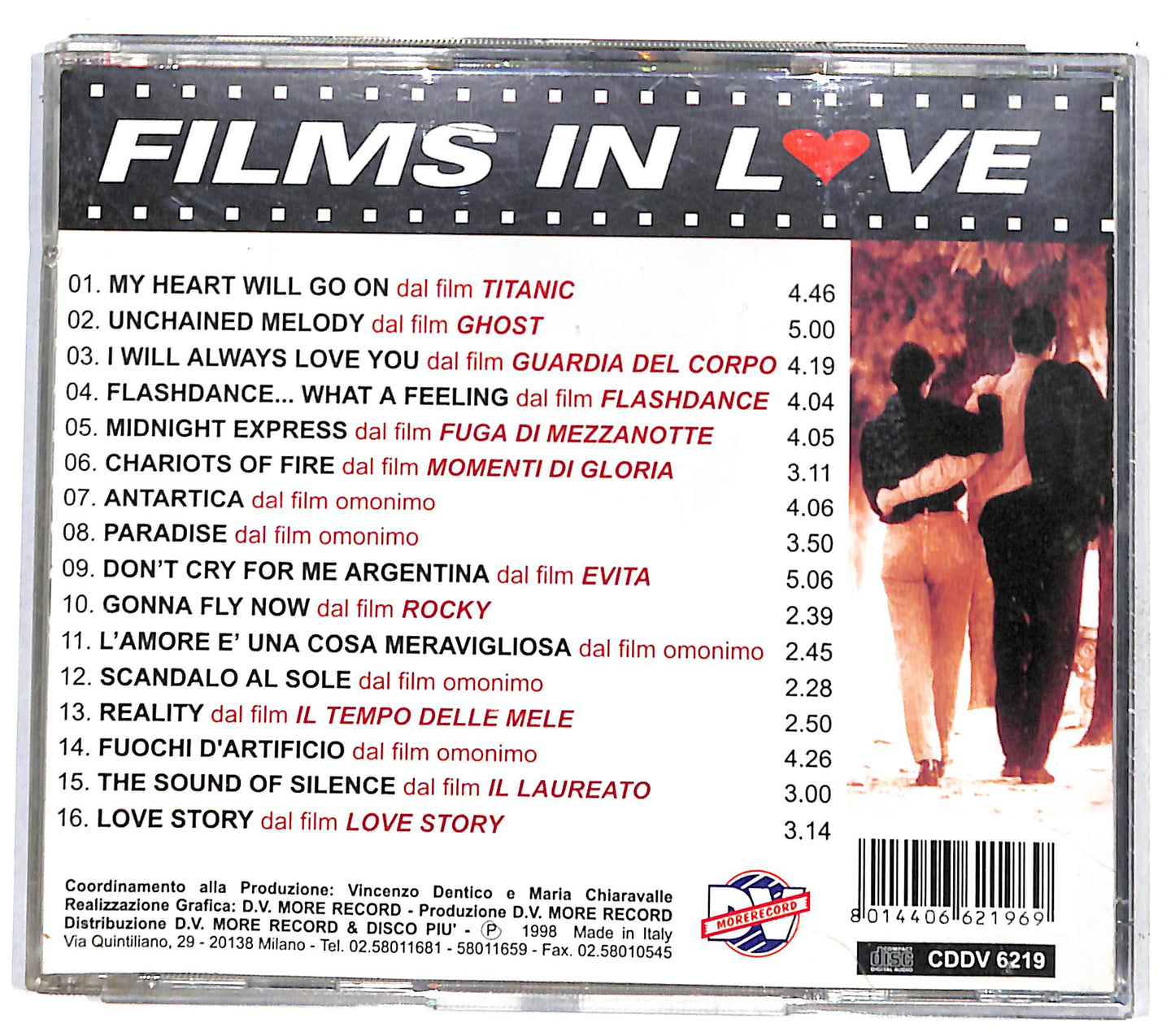 EBOND Various - Films In Love (Temi Da Films Indimenticabili) CD CD132604