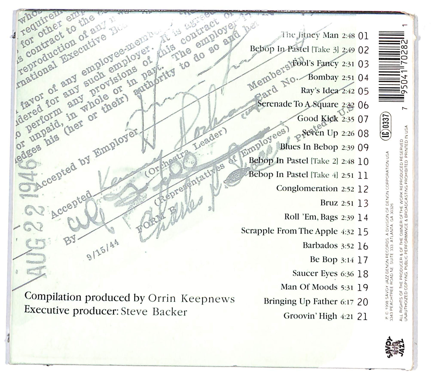 EBOND Kenny Dorham - Blues In Bebop DIGIPACK CD CD132629