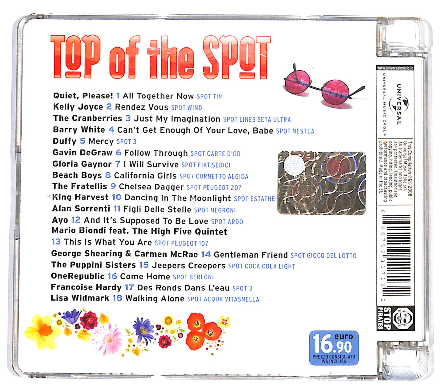 EBOND Various - Top Of The Spot 2008 Vol.2 SJB CD CD132706
