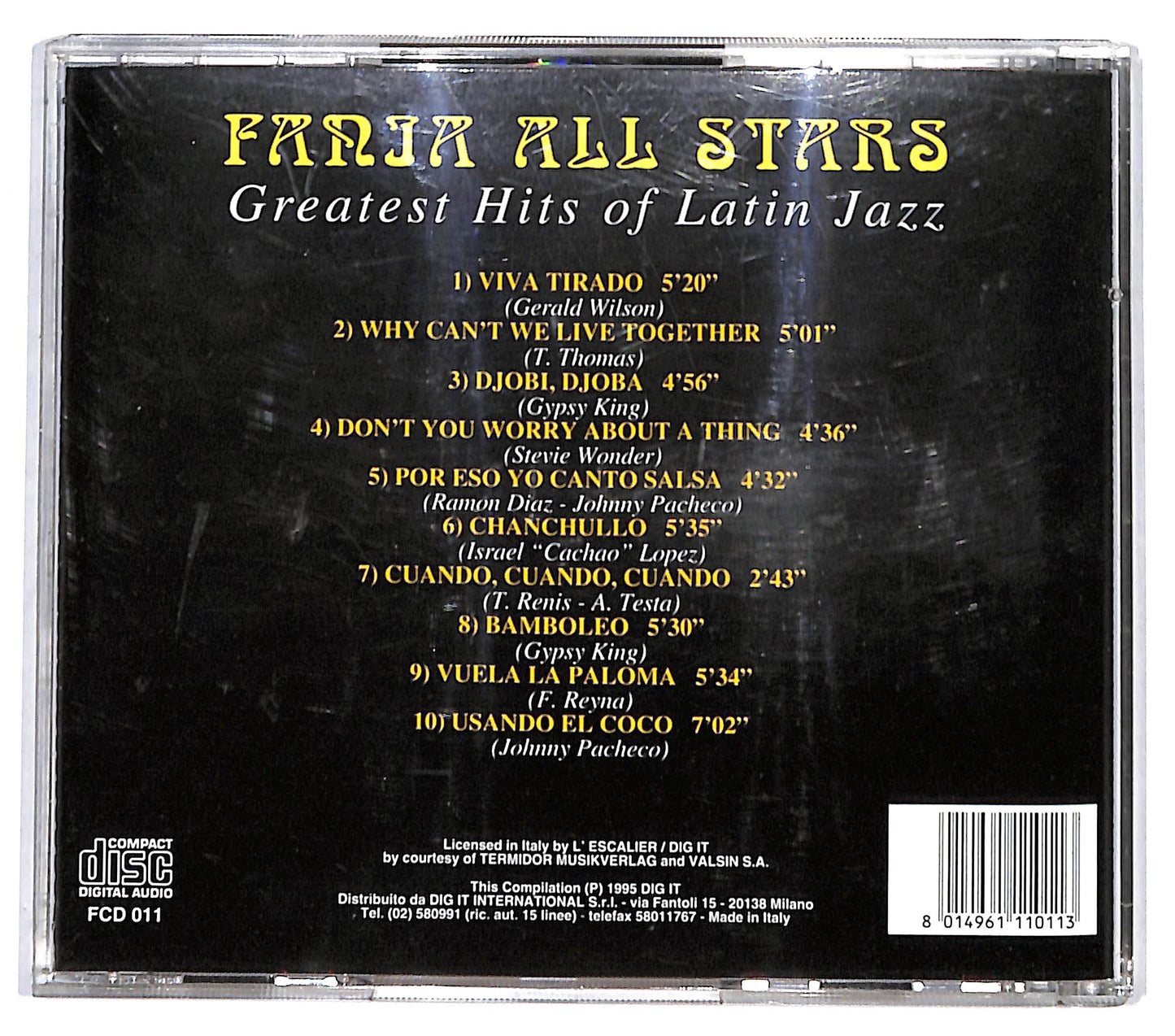 EBOND Fania All Stars - Greatest Hits Of Latin Jazz CD CD132714