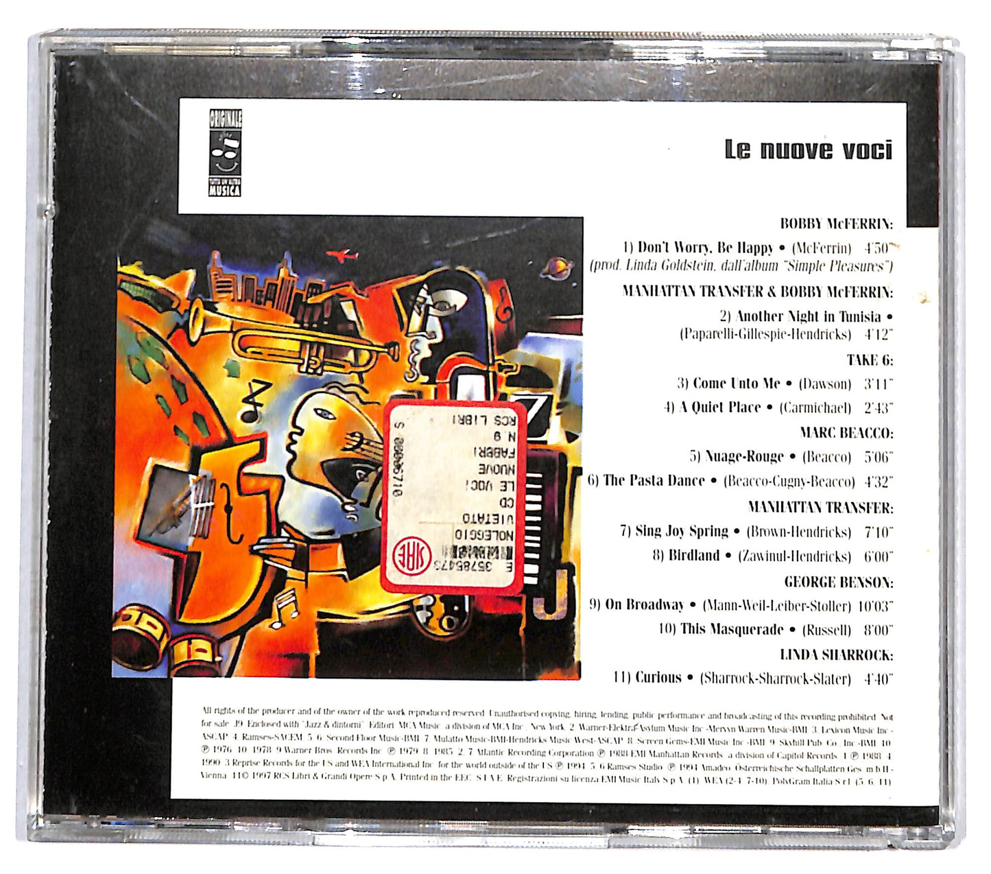 EBOND Various - Le Nuove Voci - New York CD CD132715