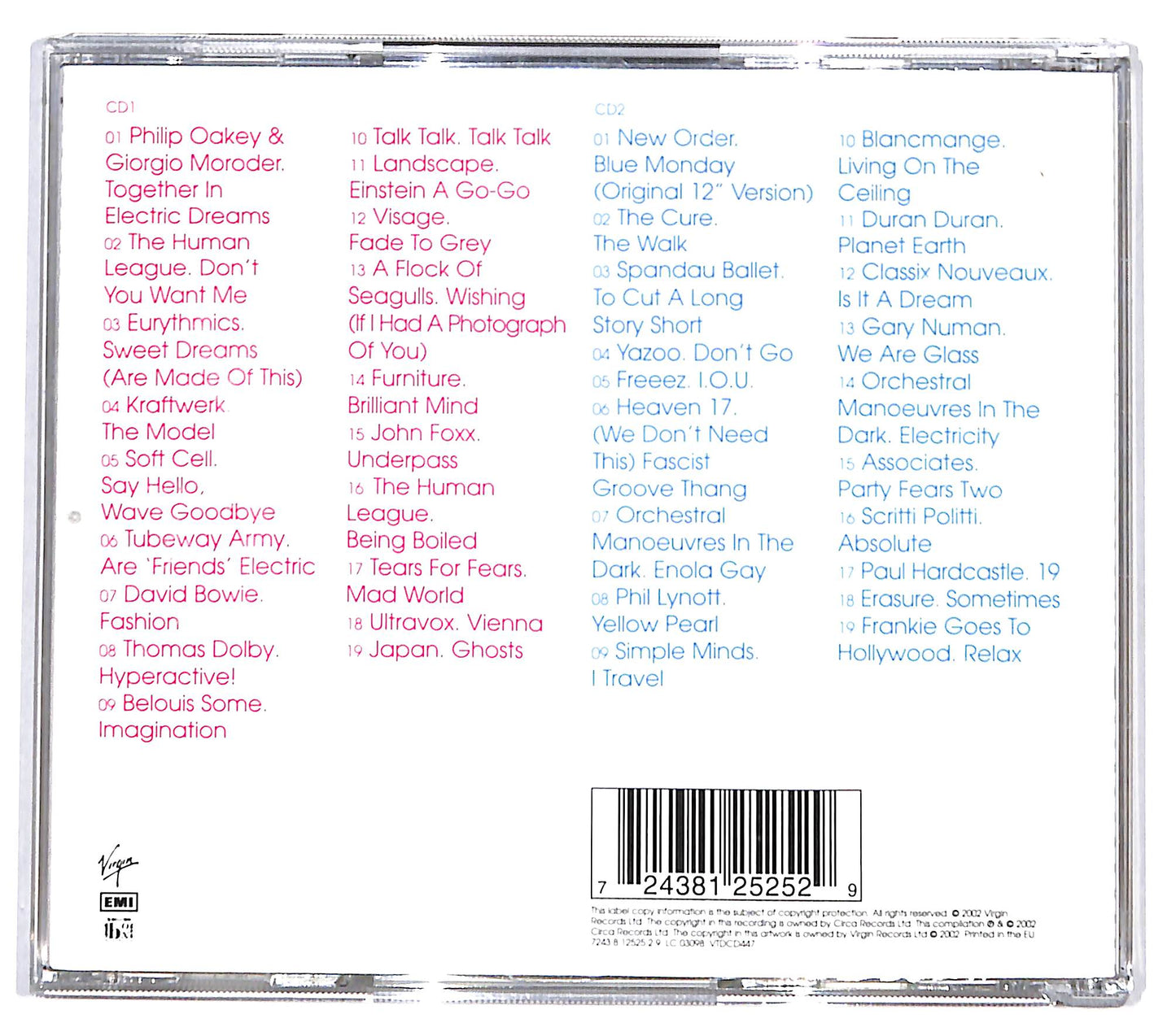EBOND Various - Electric Dreams (80's Synth Pop Classics) CD CD132724