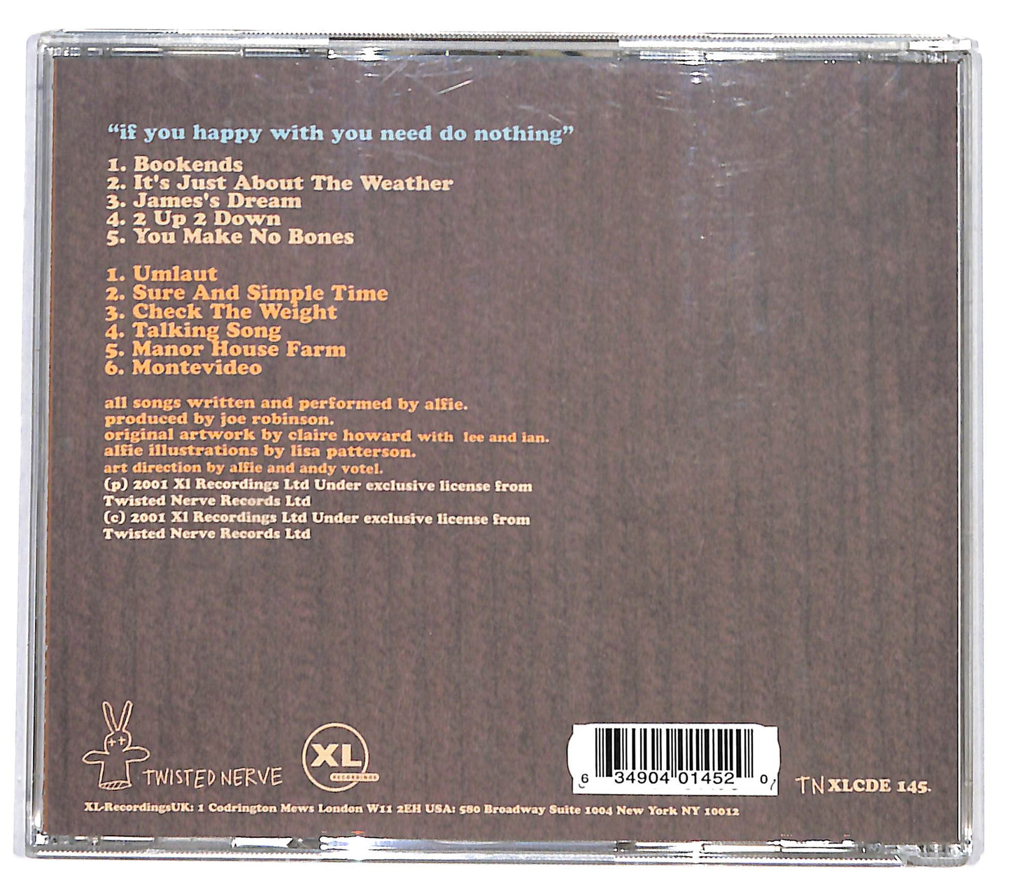 EBOND Alfie - If You Happy With You Need Do Nothing CD CD132740
