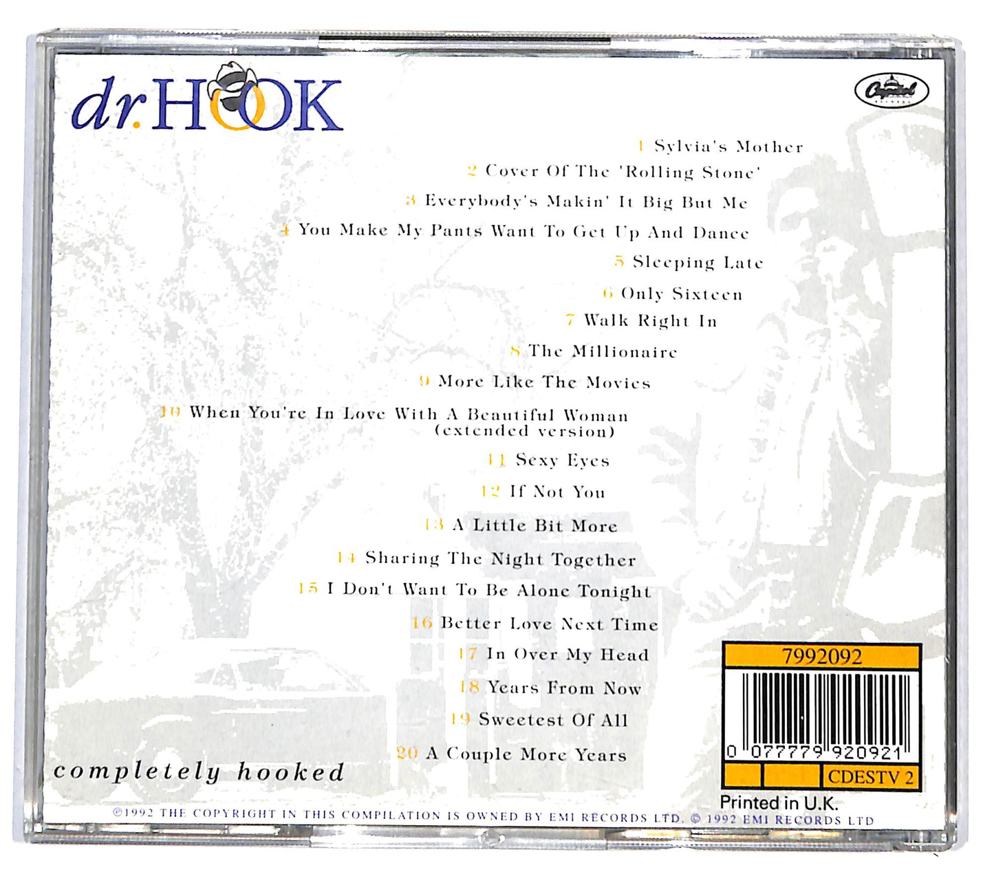 EBOND Dr. Hook - Completely Hooked (The Best Of Dr. Hook) CD CD132754
