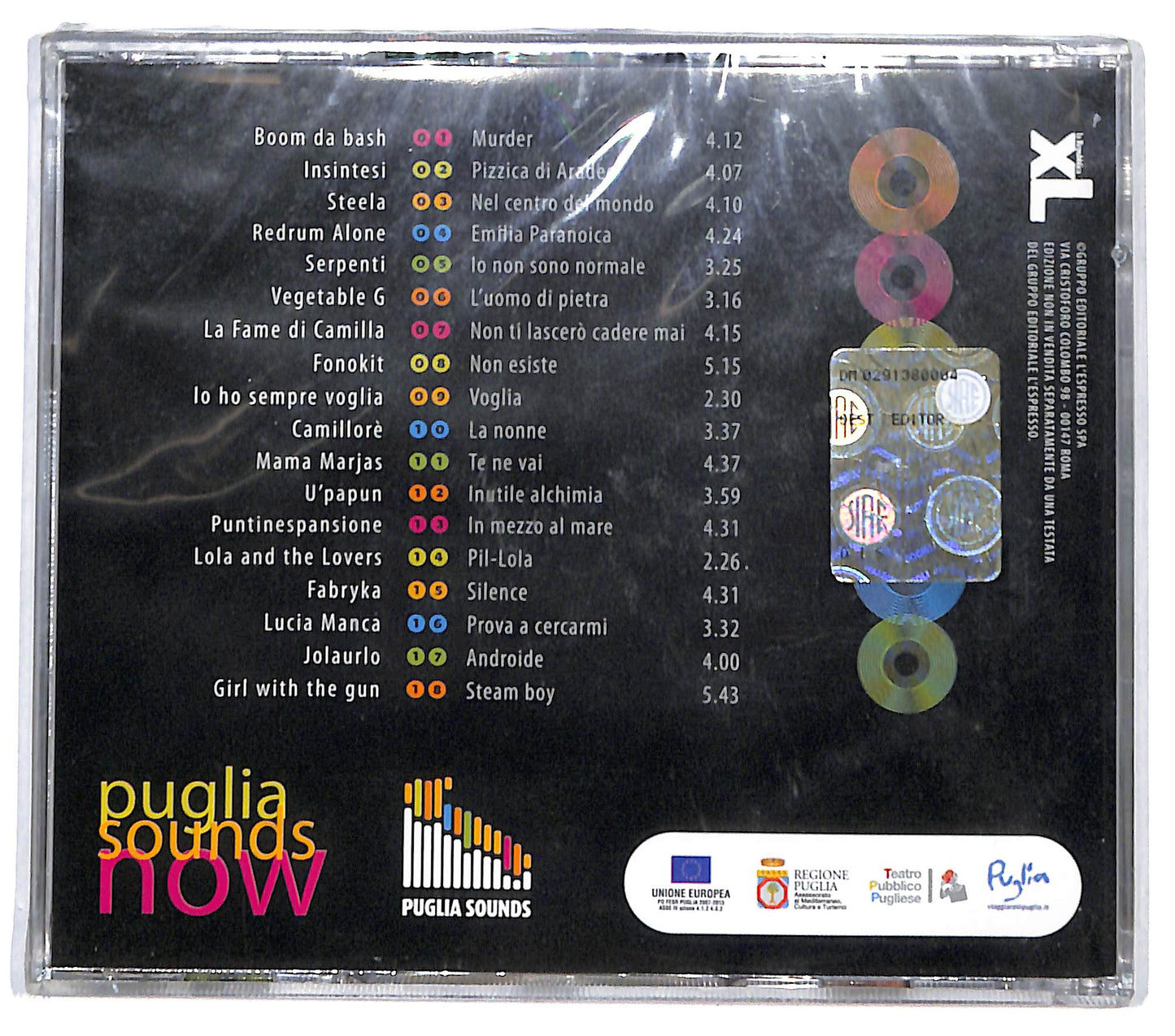 EBOND Various - Puglia Sounds Now CD CD132802