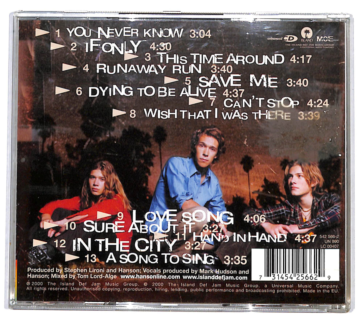 EBOND Hanson - This Time Around CD CD132821