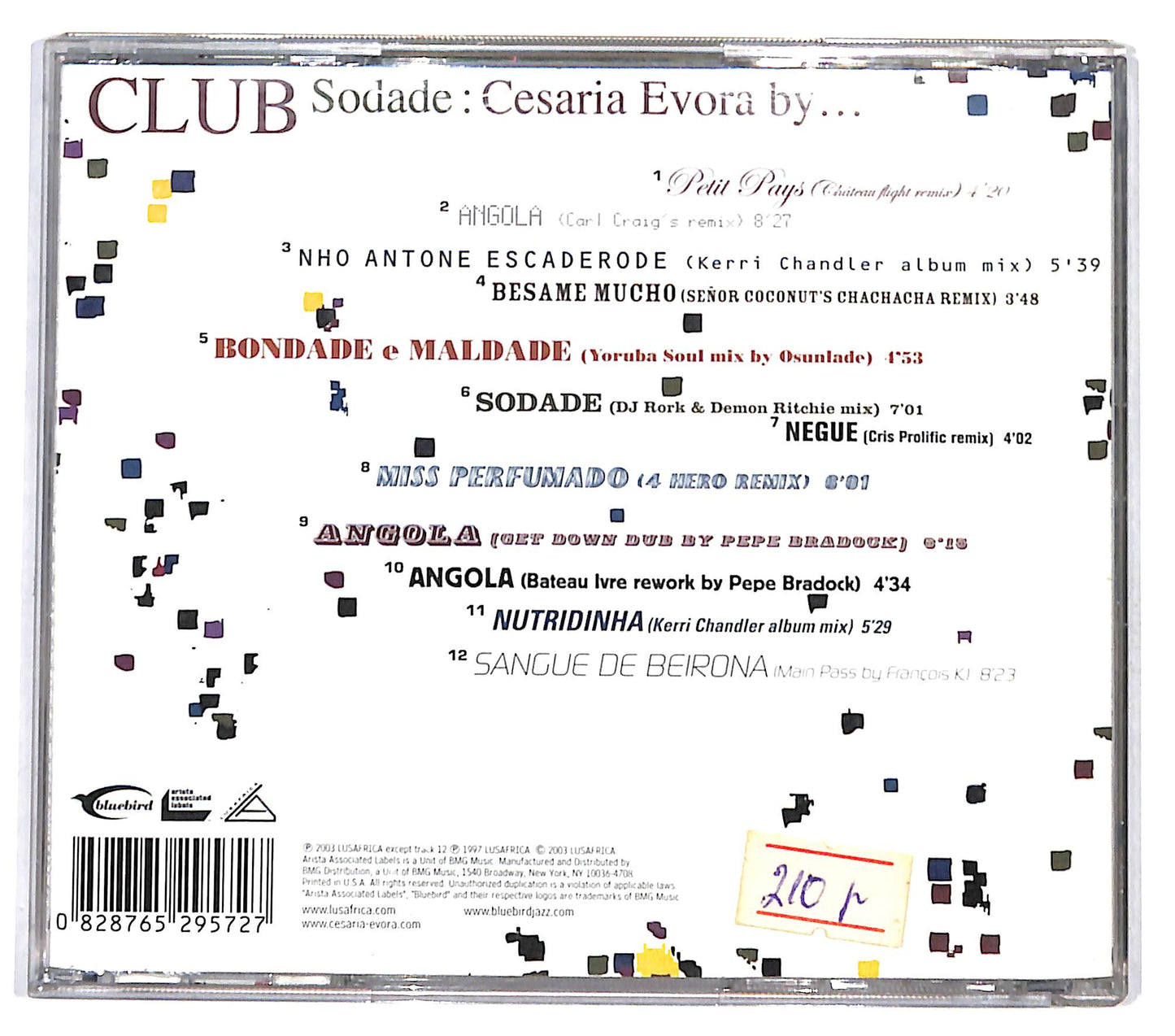 EBOND Cesaria Evora - Club Sodade CD CD132845