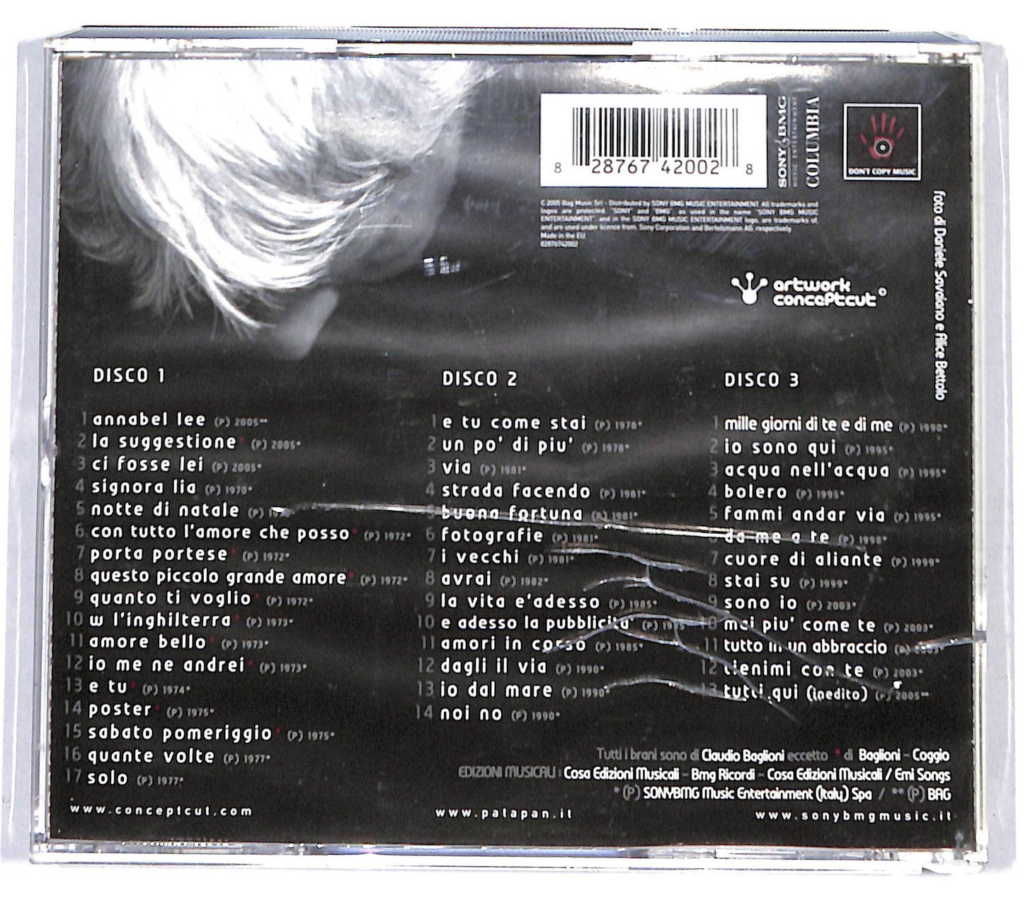 EBOND Claudio Baglioni - Tutti Qui - Collezione Dal 1967 Al 2005 CD CD132906