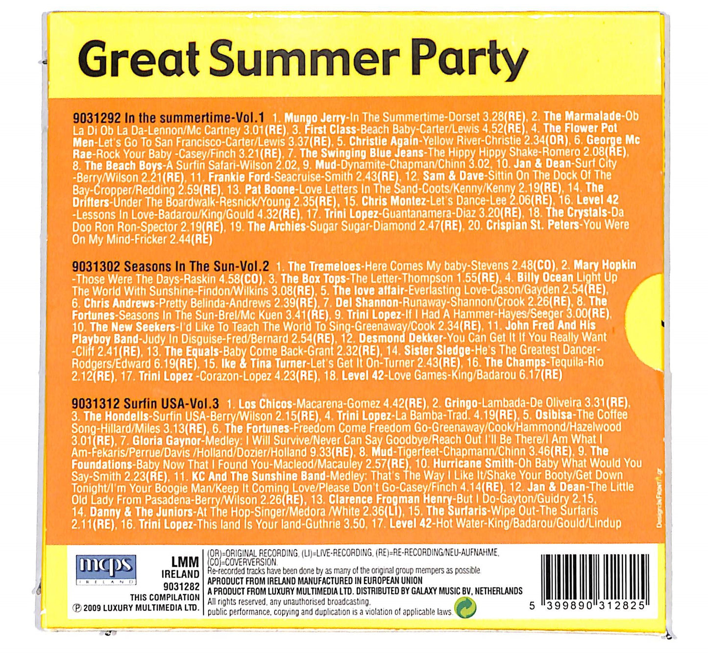 EBOND Various - Great Summer Party CD CD132914