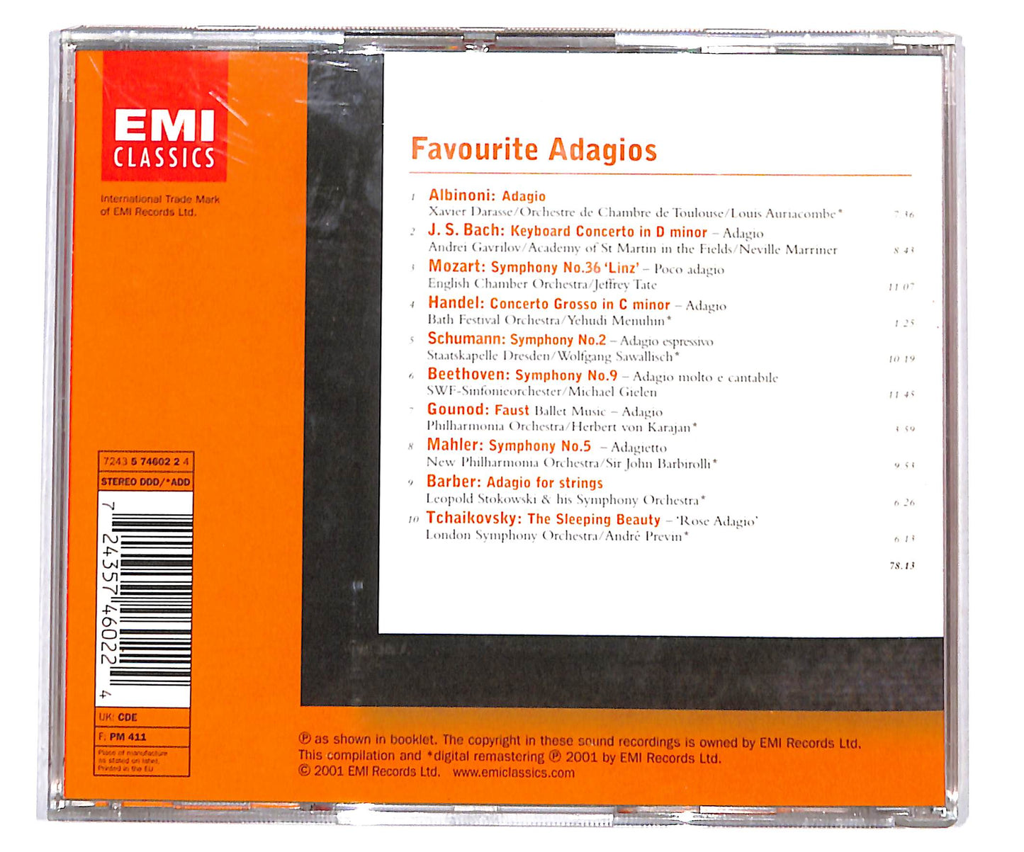 EBOND Various - Favourite Adagios CD CD132915