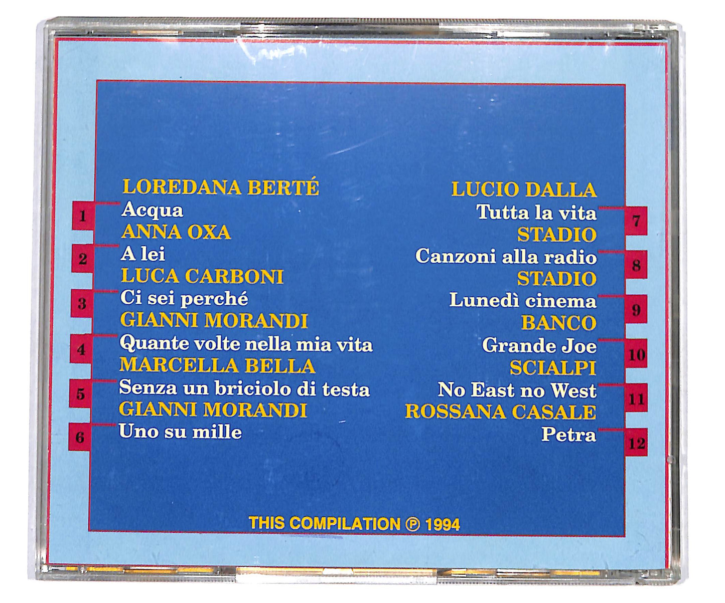 EBOND Various - 1985/86 - Acqua Porta Via La Guerra CD CD132926