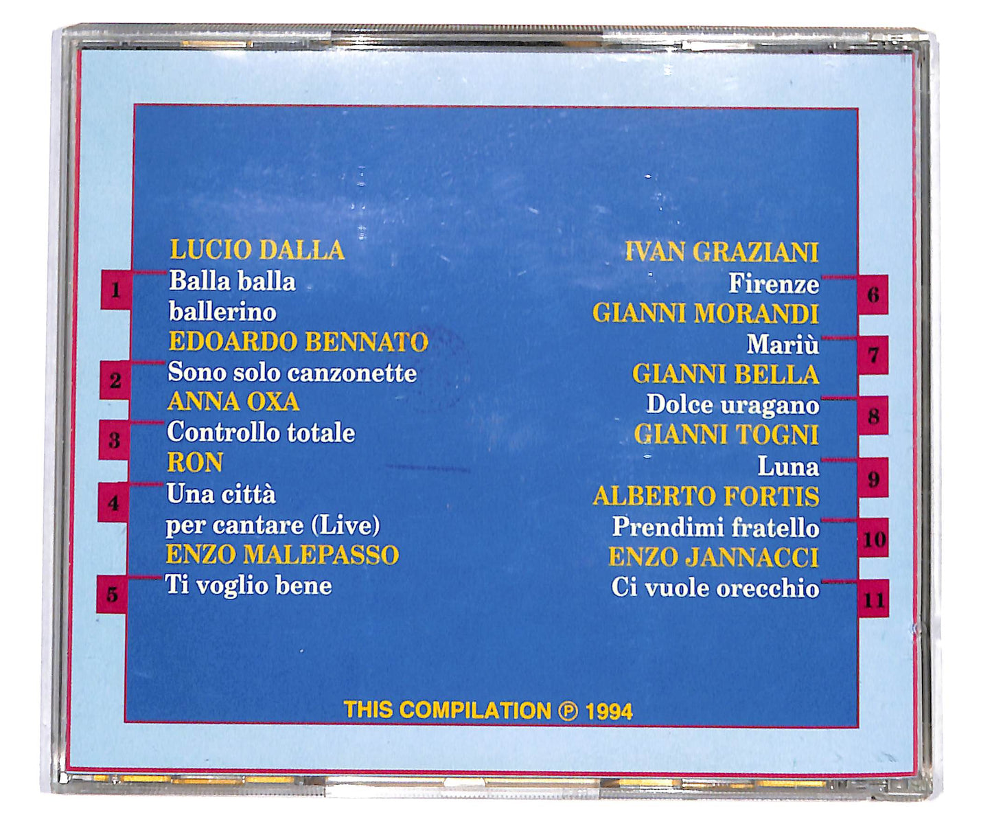 EBOND Various - 1980 - Canzoni Alla Luna CD CD132946