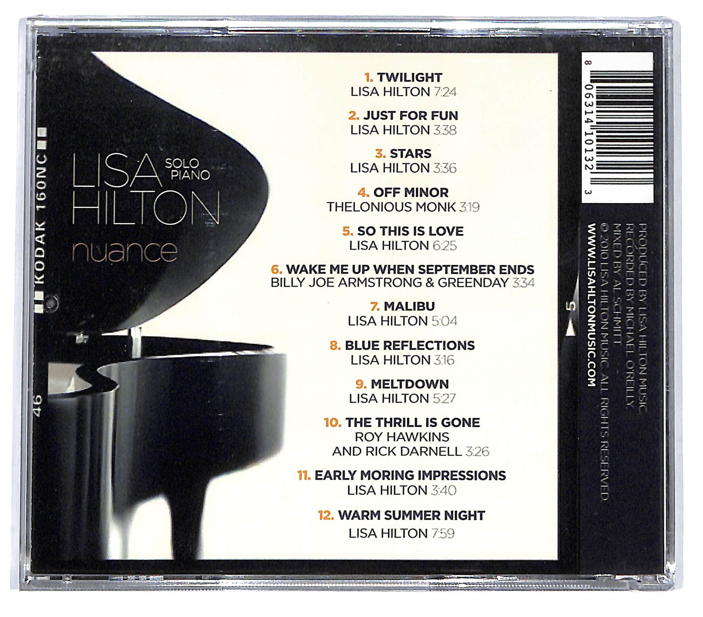 EBOND Lisa Hilton - Nuance CD CD133009